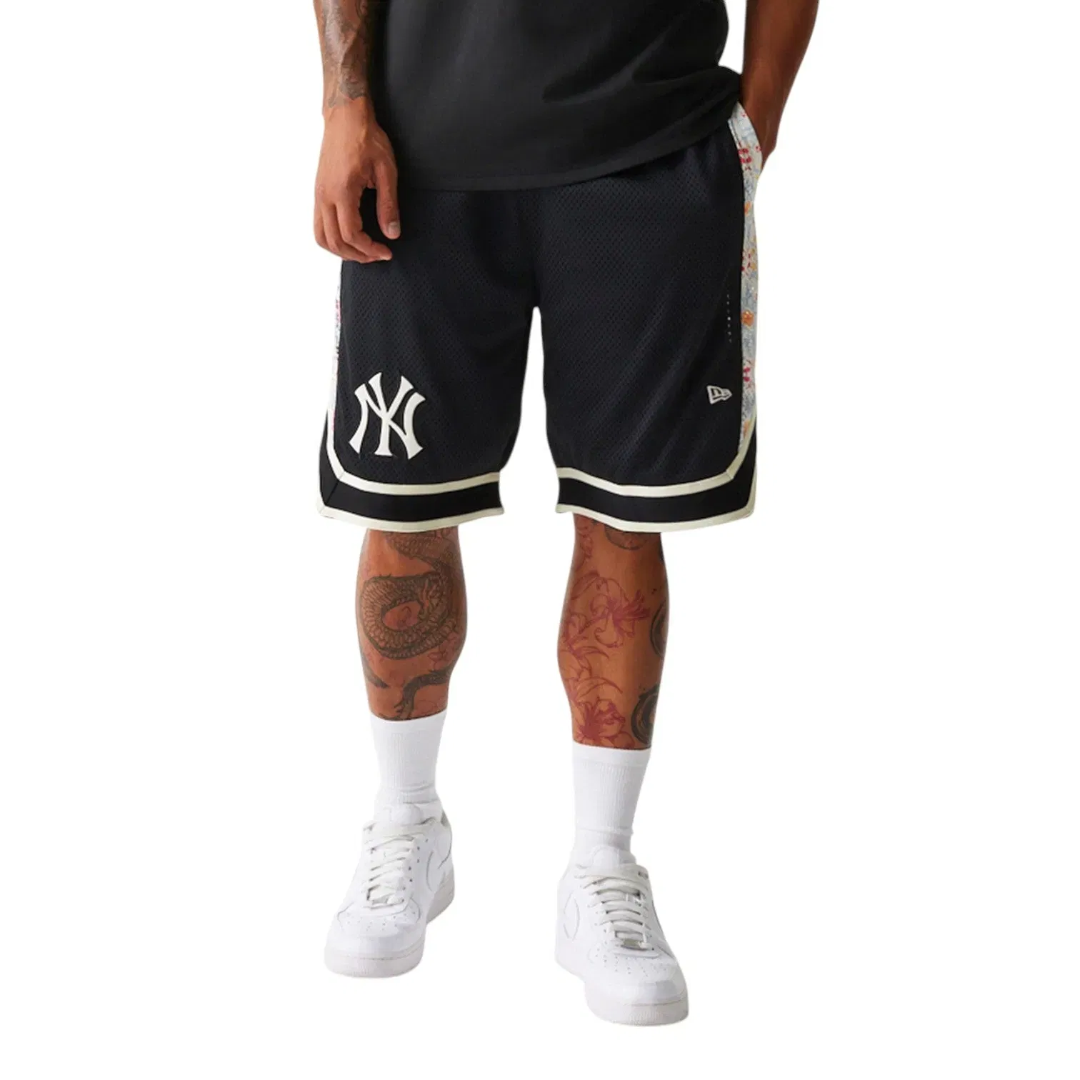 New Era Shorts New York Yankees Black Infill
