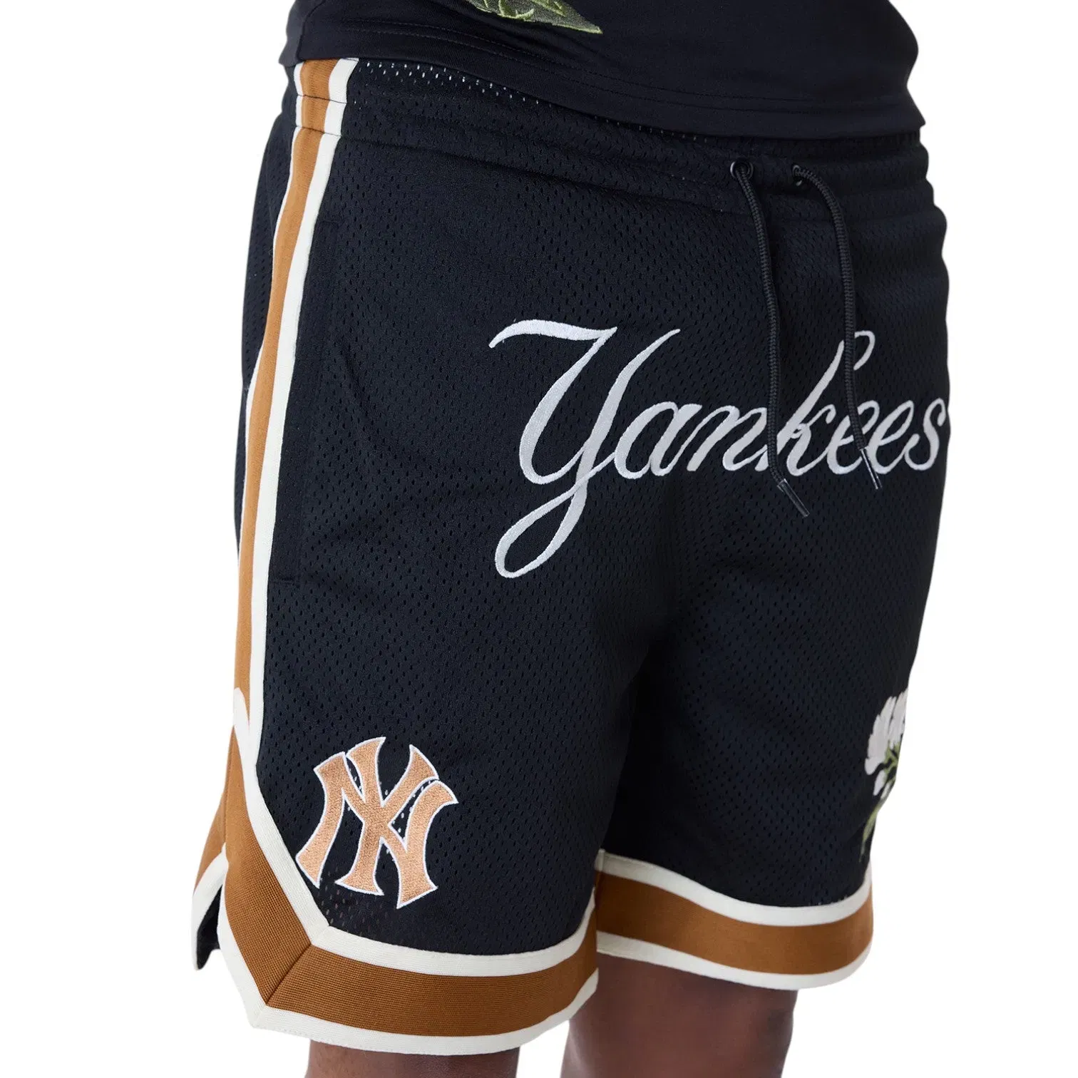 New Era Shorts New York Yankees Black Floral