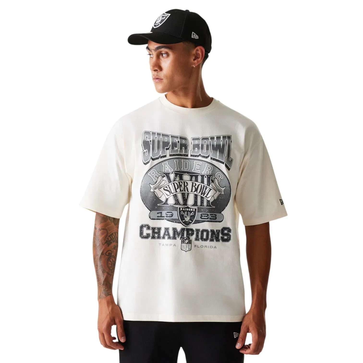 New Era T-shirt Raiders Super Bowl