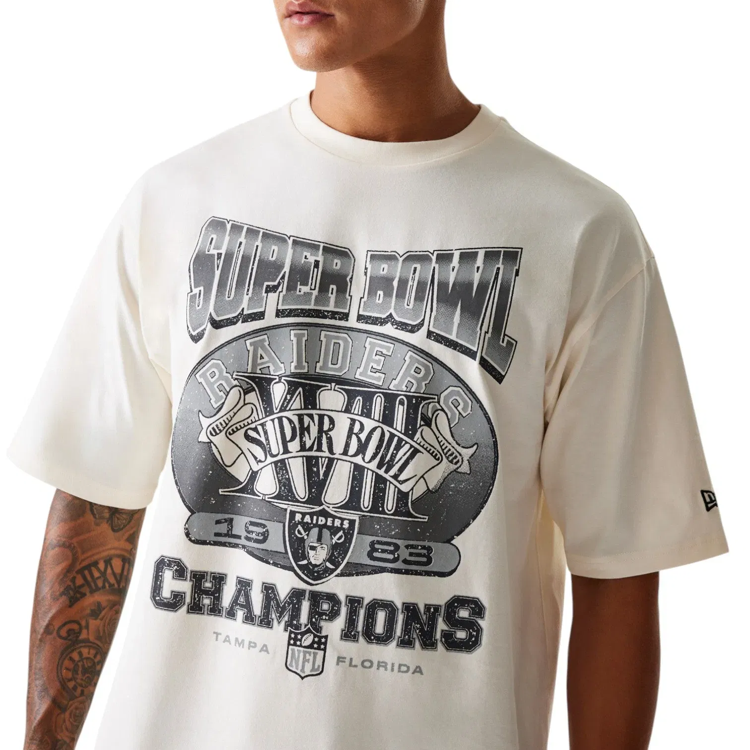 New Era T-shirt Raiders Super Bowl
