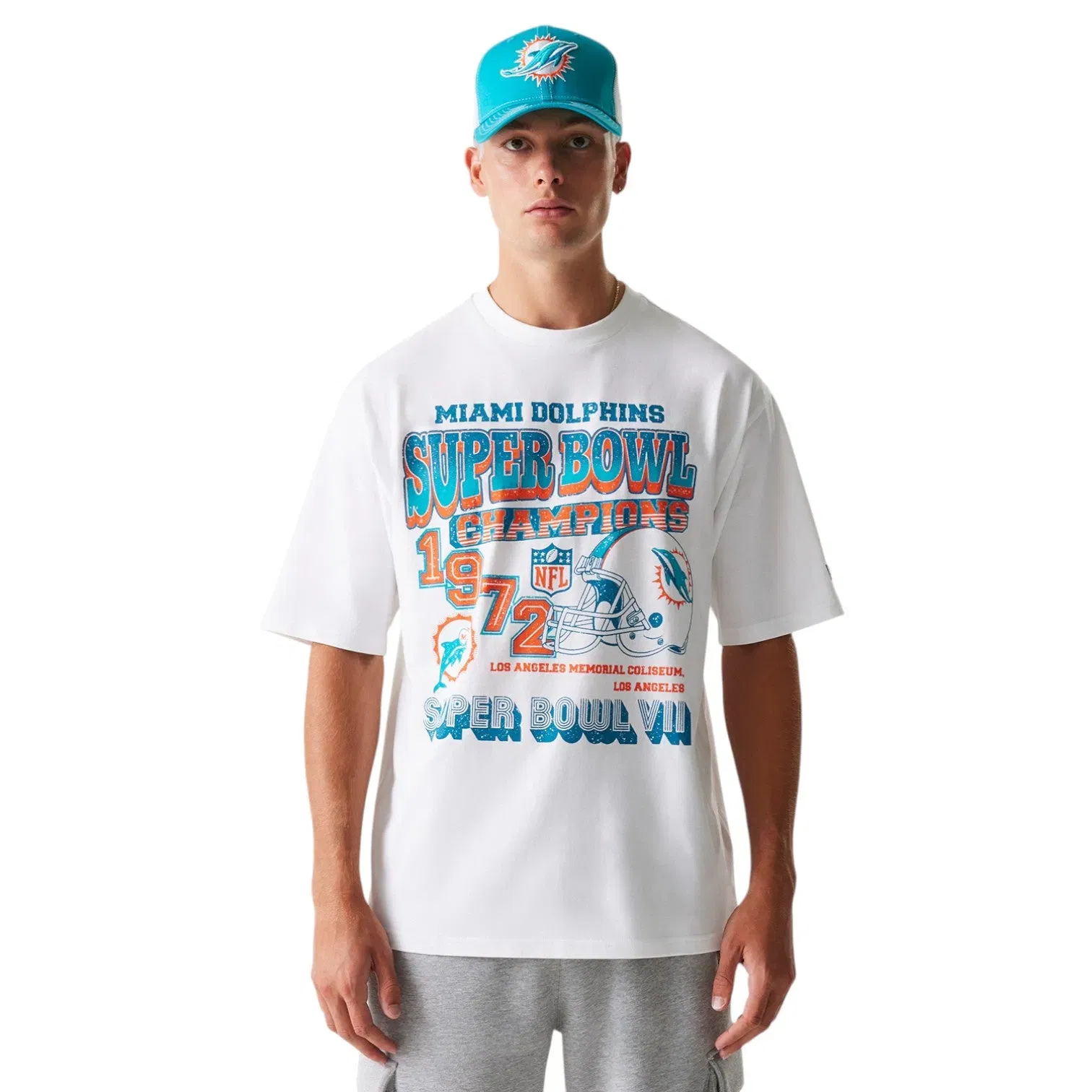 New Era T-shirt Miami Dolphins Super Bowl