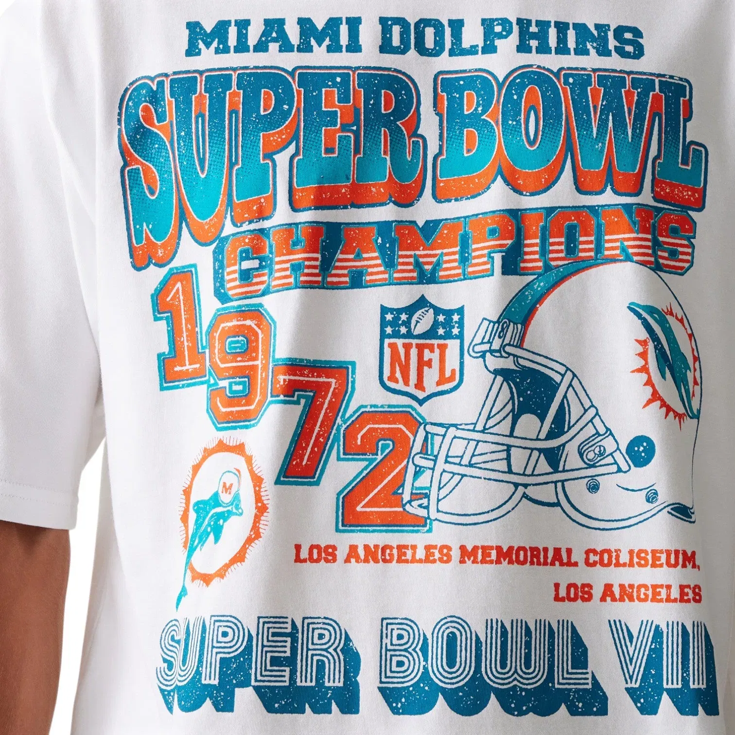 New Era T-shirt Miami Dolphins Super Bowl
