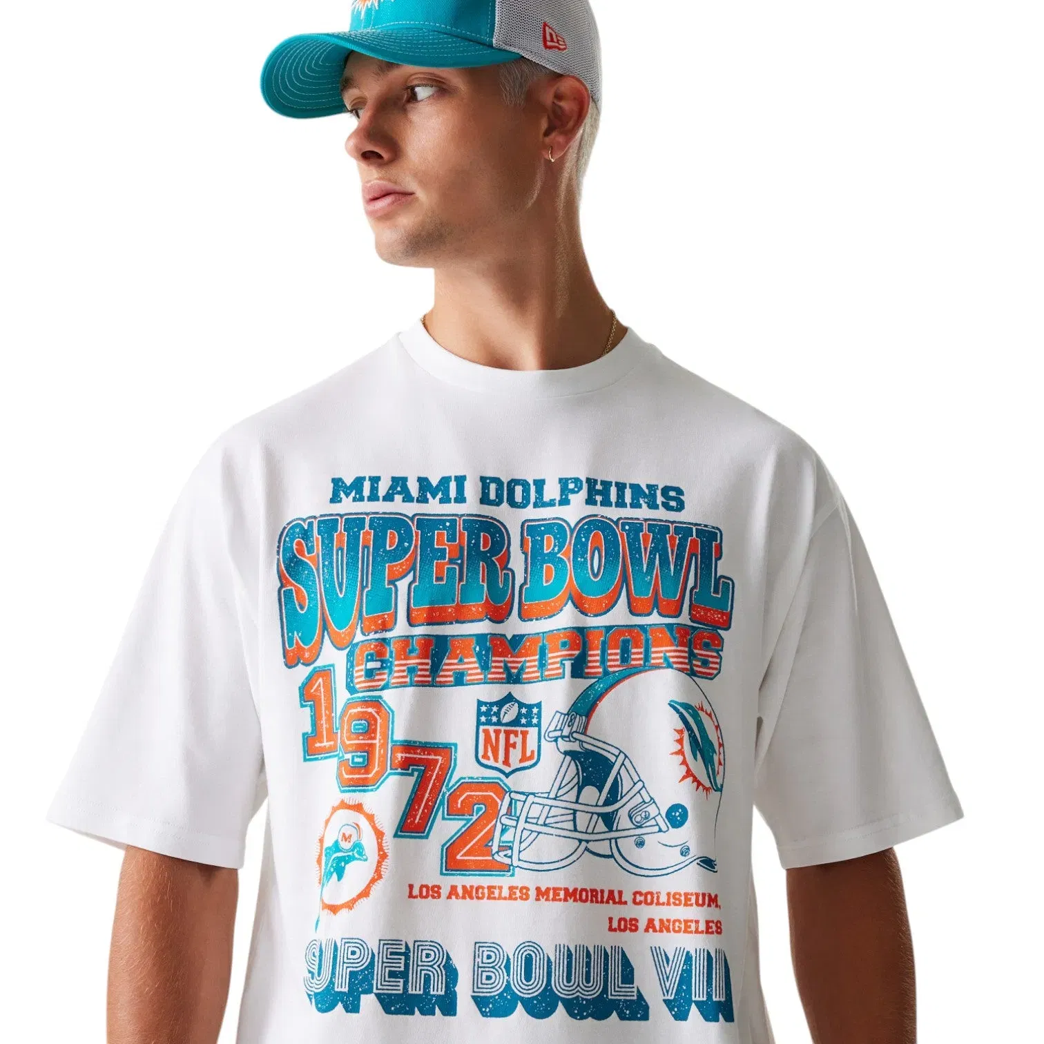 New Era T-shirt Miami Dolphins Super Bowl