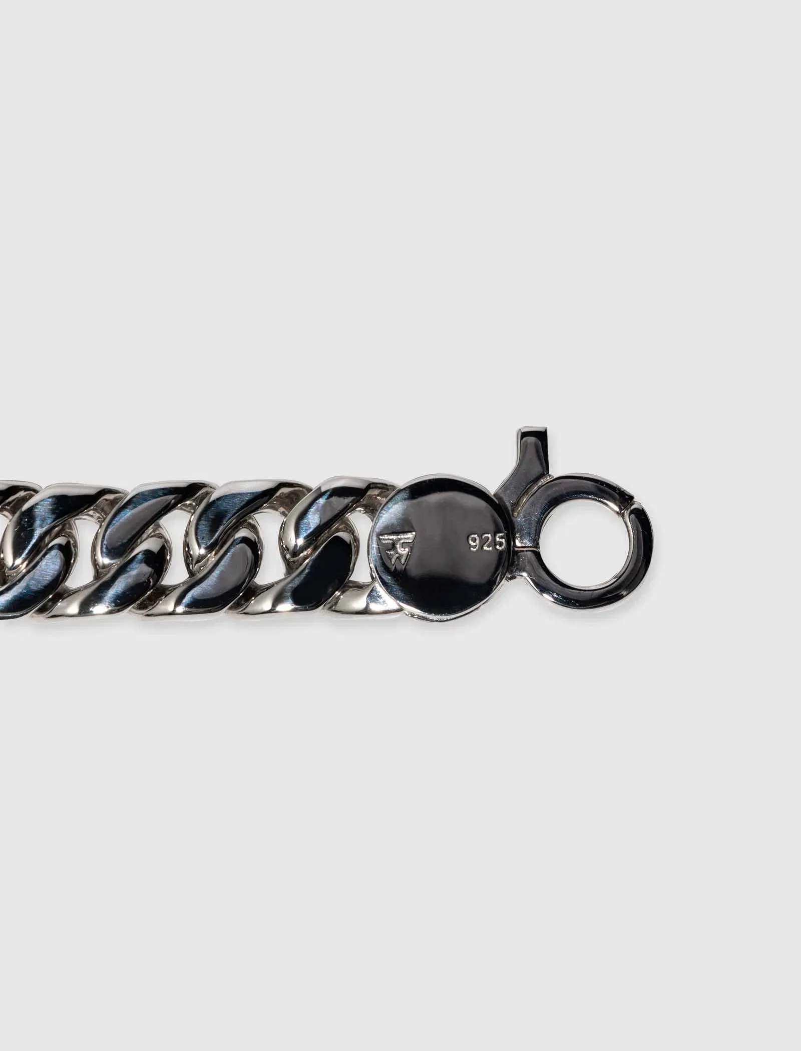 Tom Wood SILVER CURB 7 BRACELET