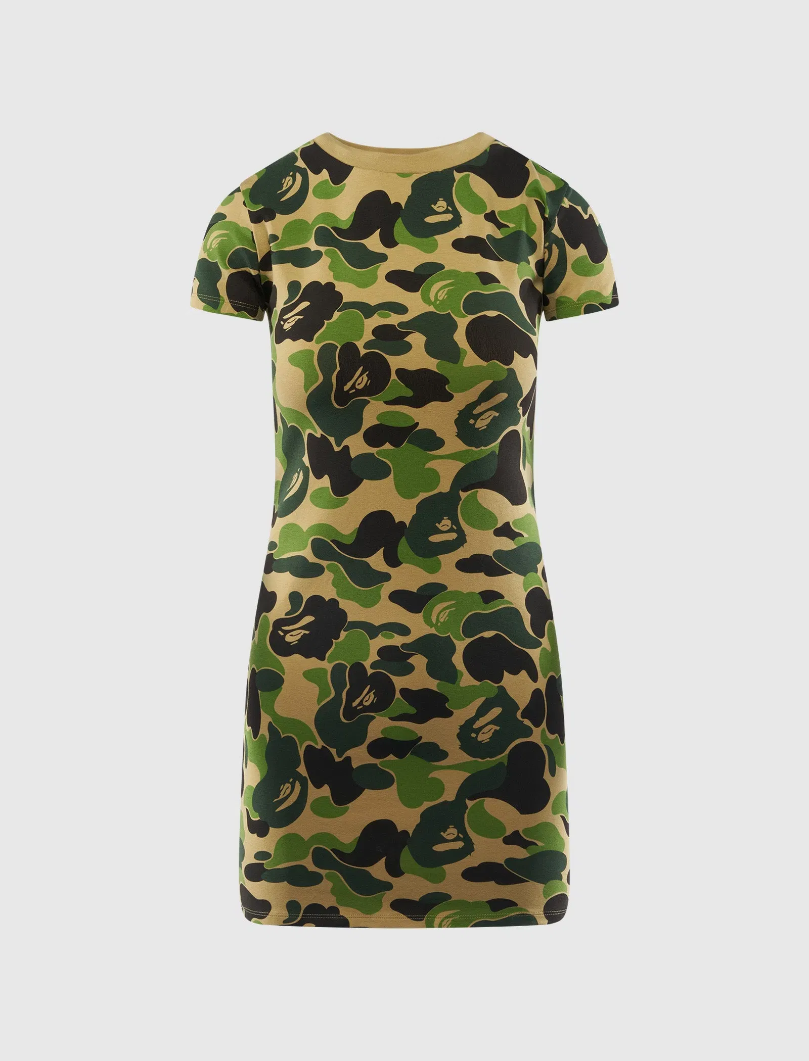 BAPE WOMEN'S CAMO JERSEY DRESS