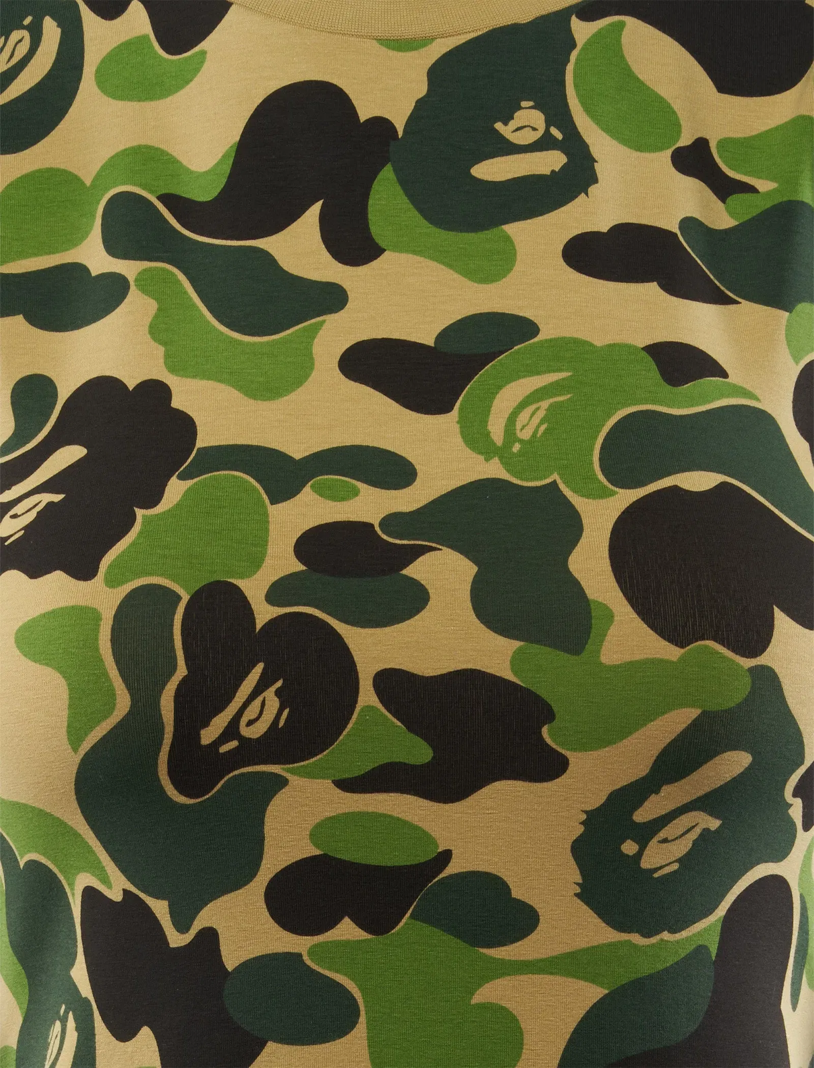 BAPE WOMEN'S CAMO JERSEY DRESS