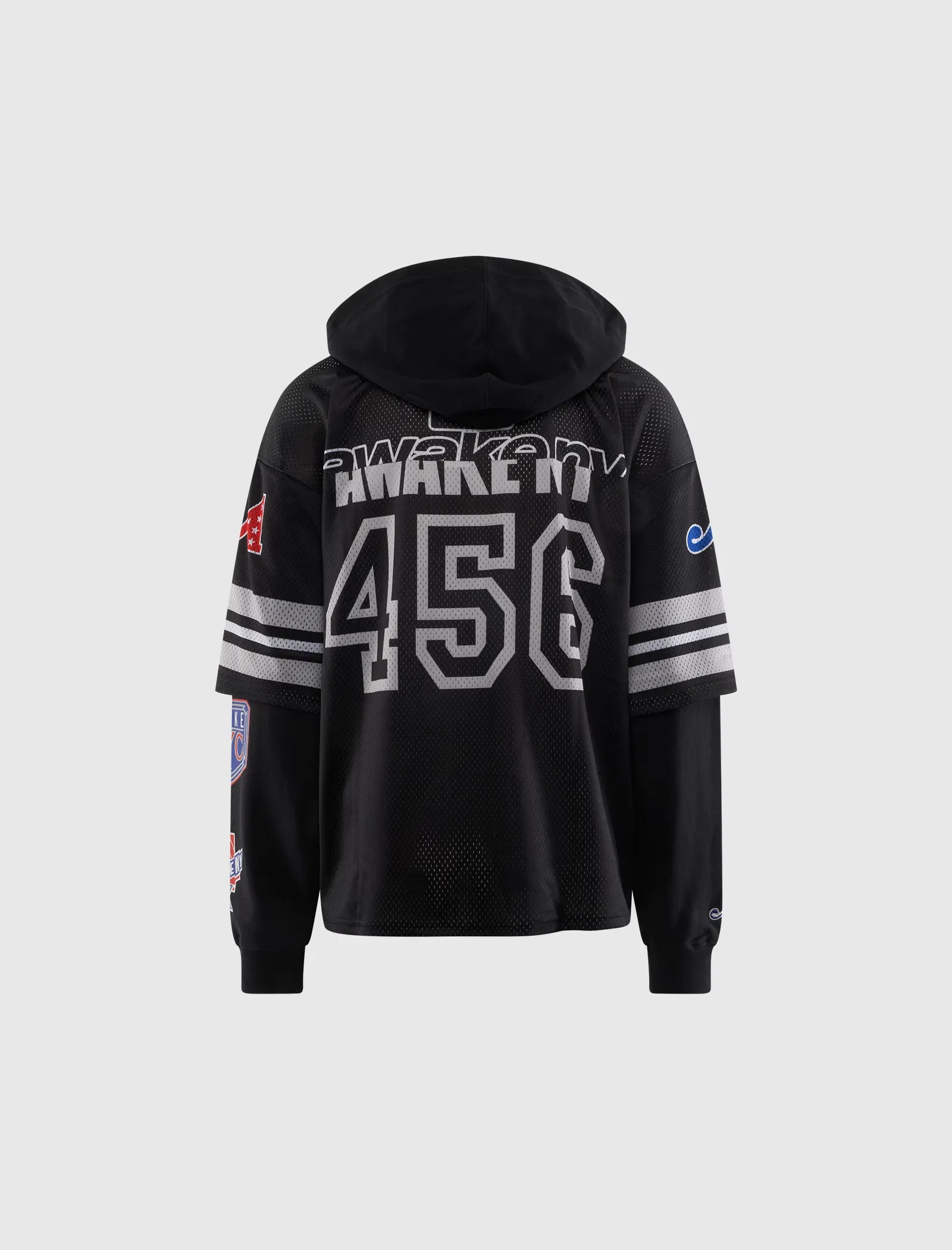 Awake NY HEADCRACK CHAMPS JERSEY ZIP HOODIE