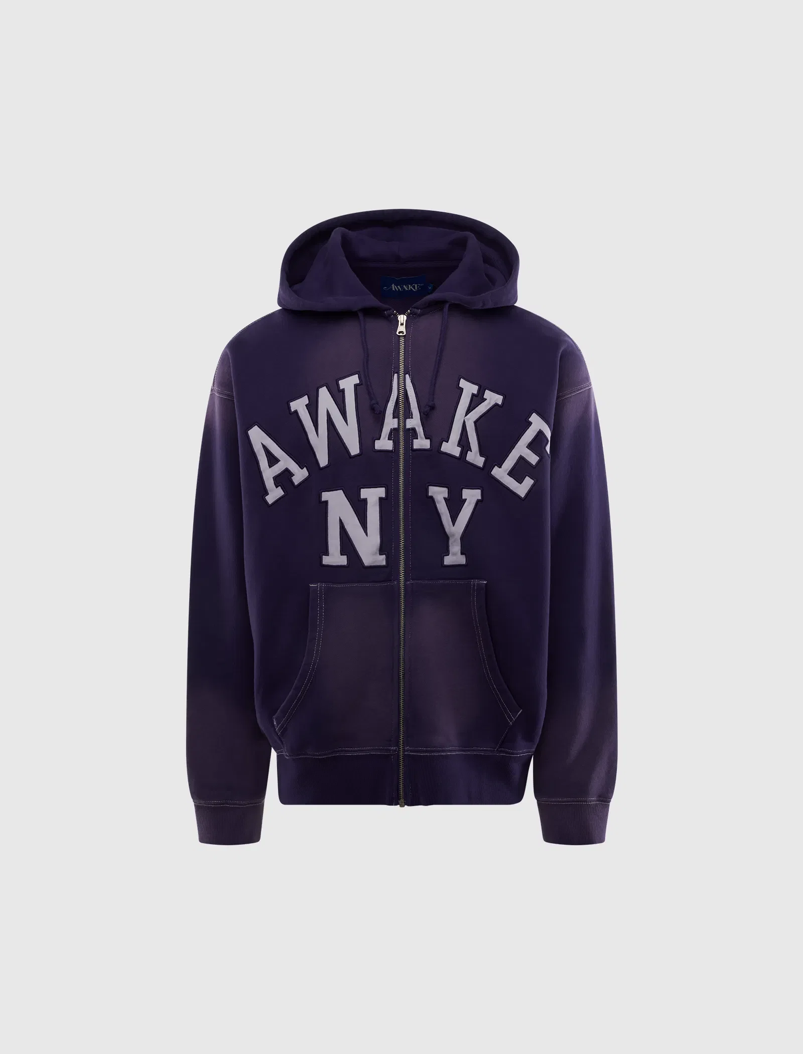 Awake NY COLLEGIATE ARCH ZIP HOODIE
