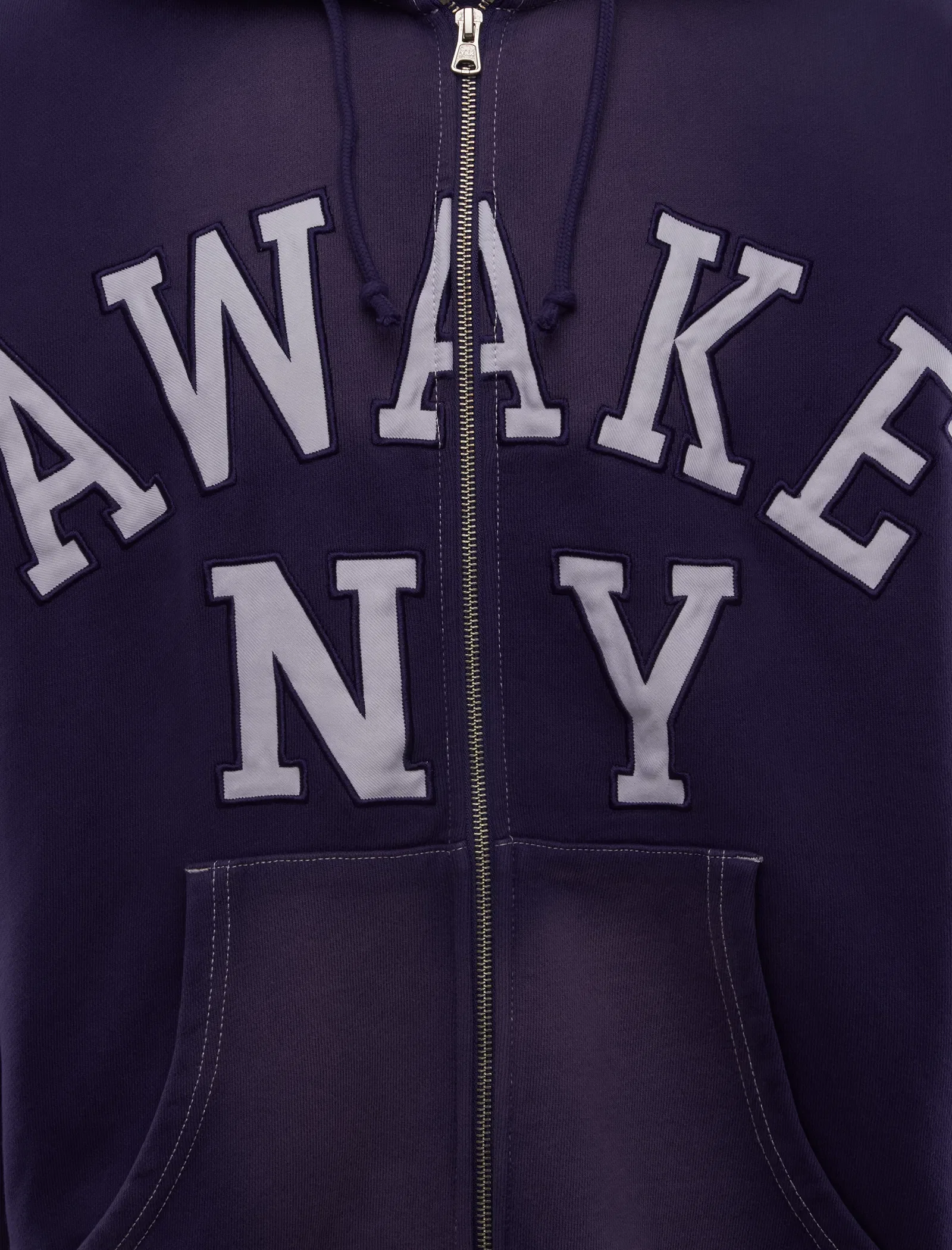 Awake NY COLLEGIATE ARCH ZIP HOODIE
