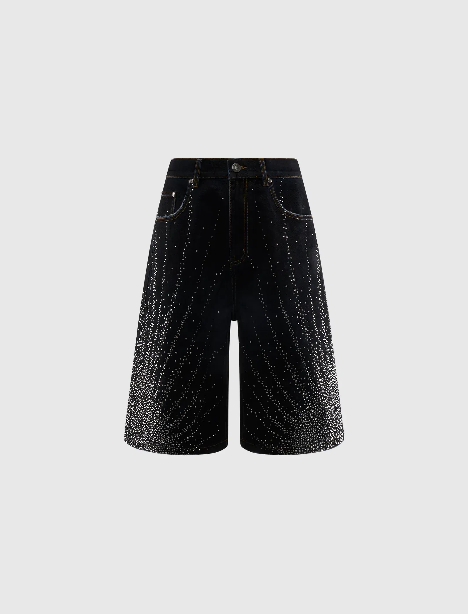 BIRTH OF ROYAL CHILD 20K DIAMOND STARLIGHT DENIM SHORTS