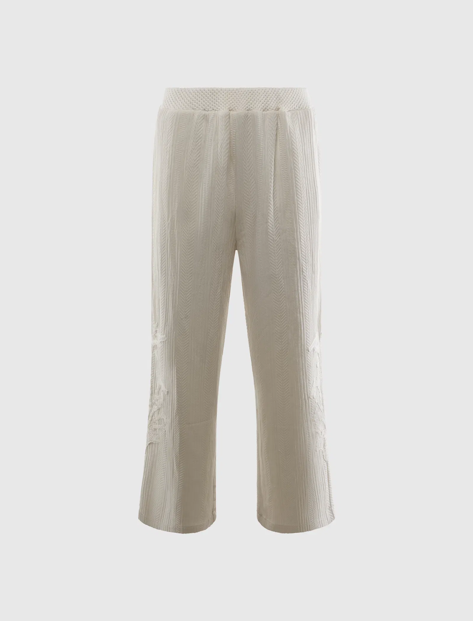 BIRTH OF ROYAL CHILD CROCHET FLOWER PANTS