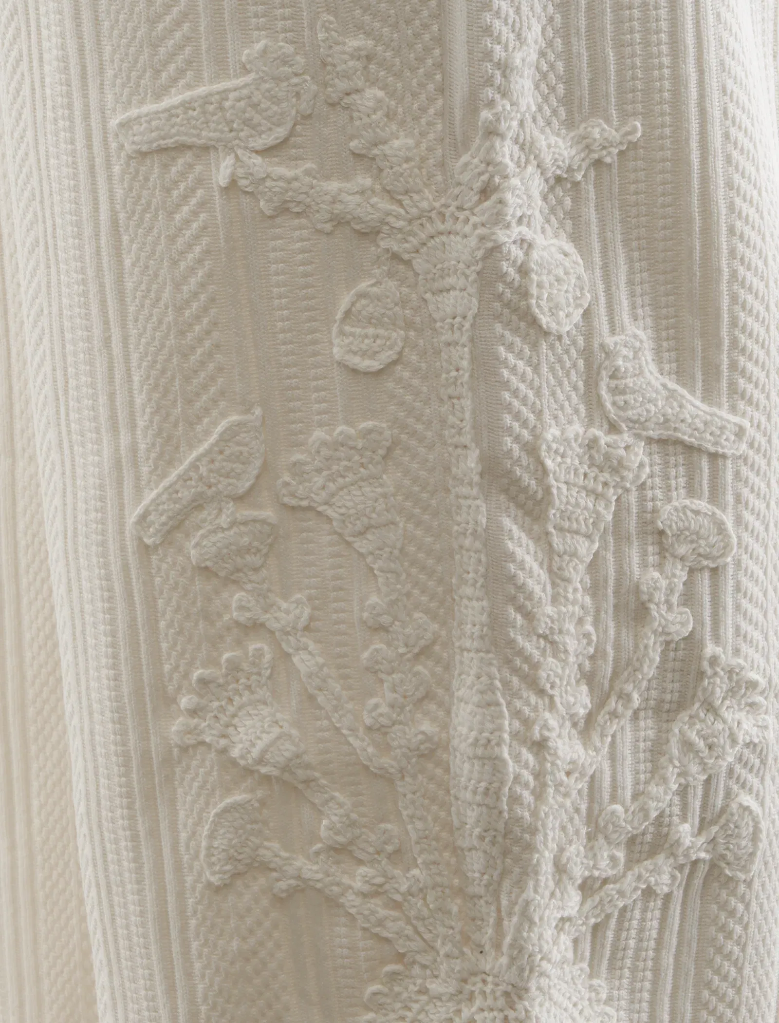BIRTH OF ROYAL CHILD CROCHET FLOWER PANTS