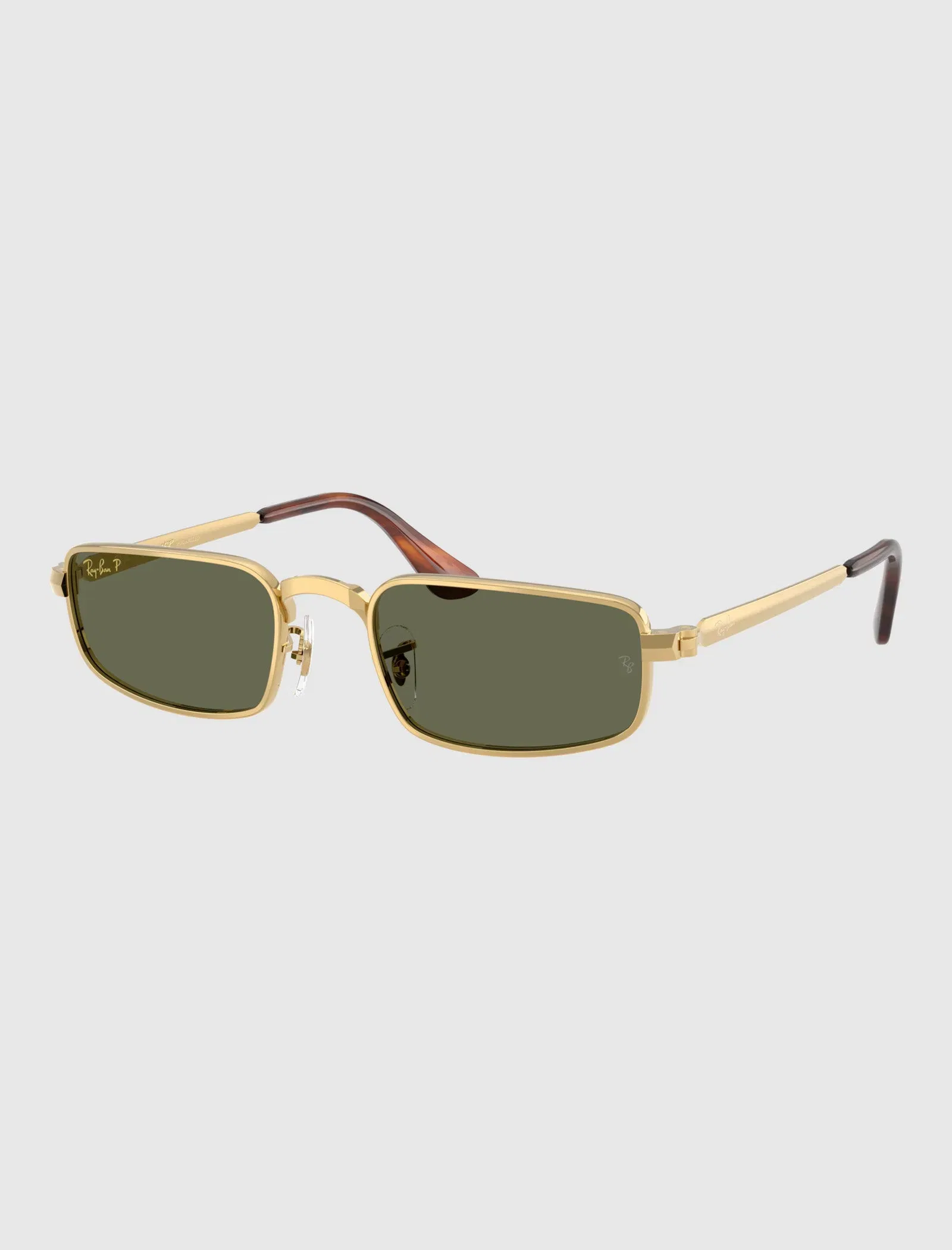 Ray-Ban A$AP ROCKY X RAY-BAN BOLD METAL SUNGLASSES (GREEN LENS)
