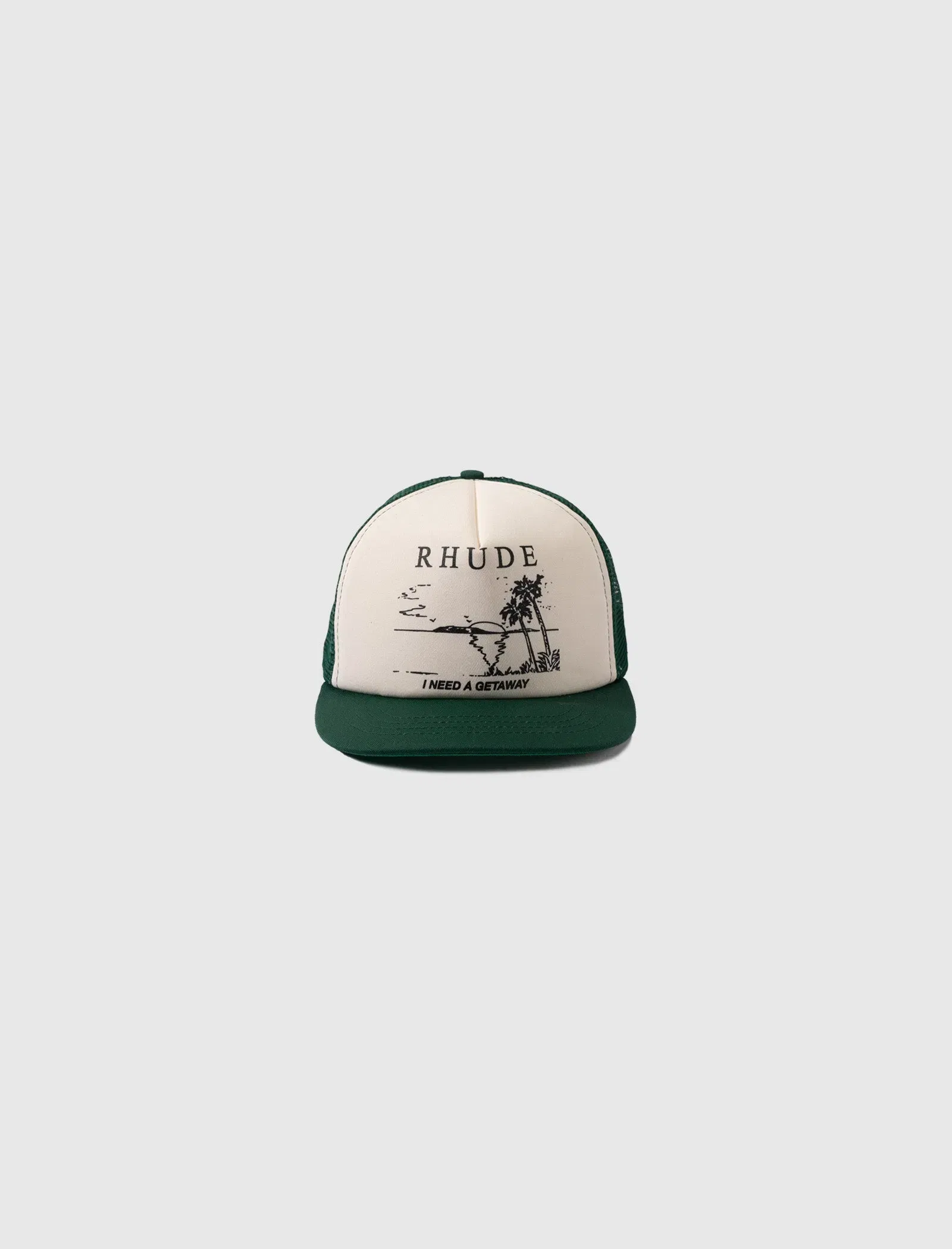 RHUDE GETAWAY TRUCKER HAT