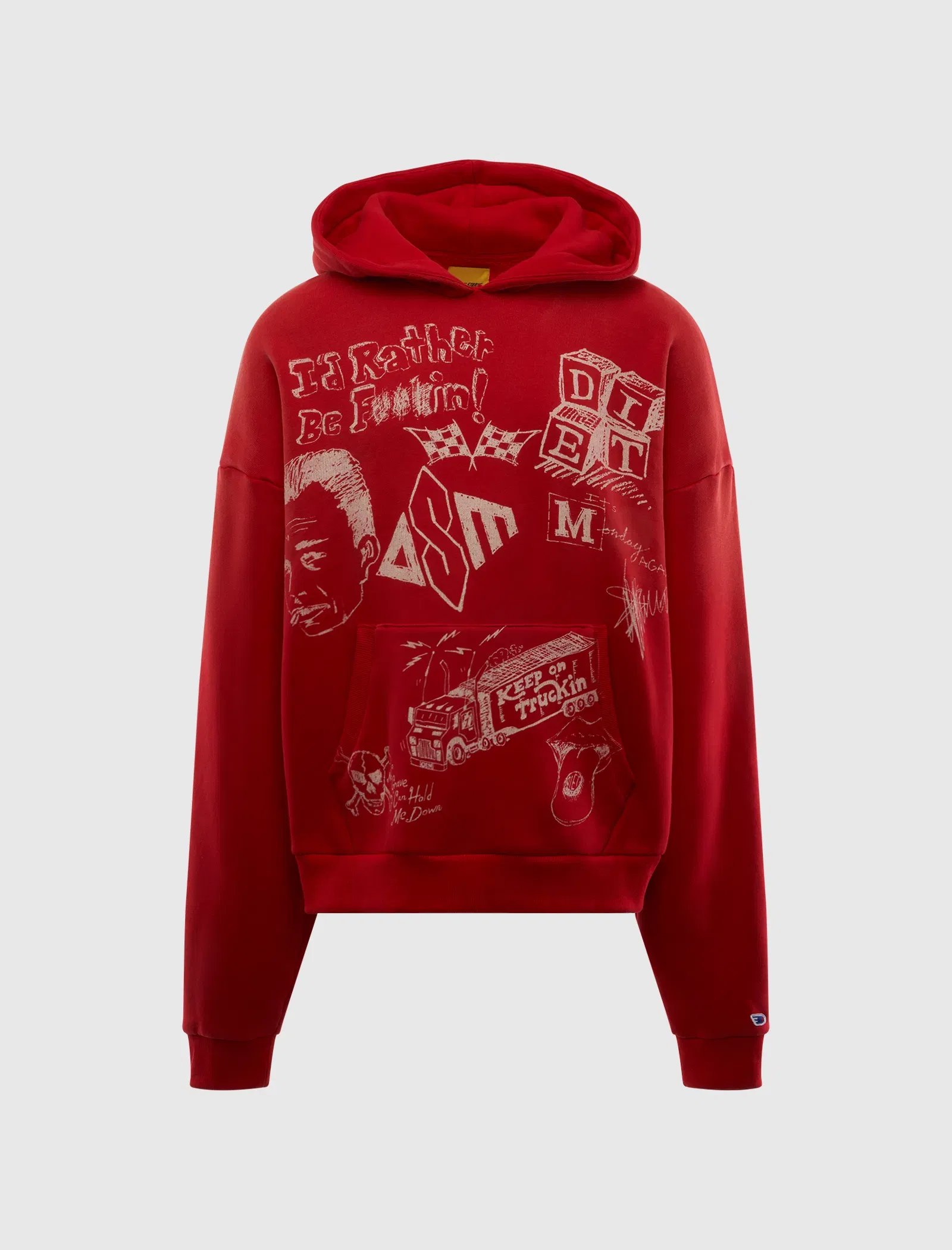 DIET STARTS MONDAY DOODLE HOODIE