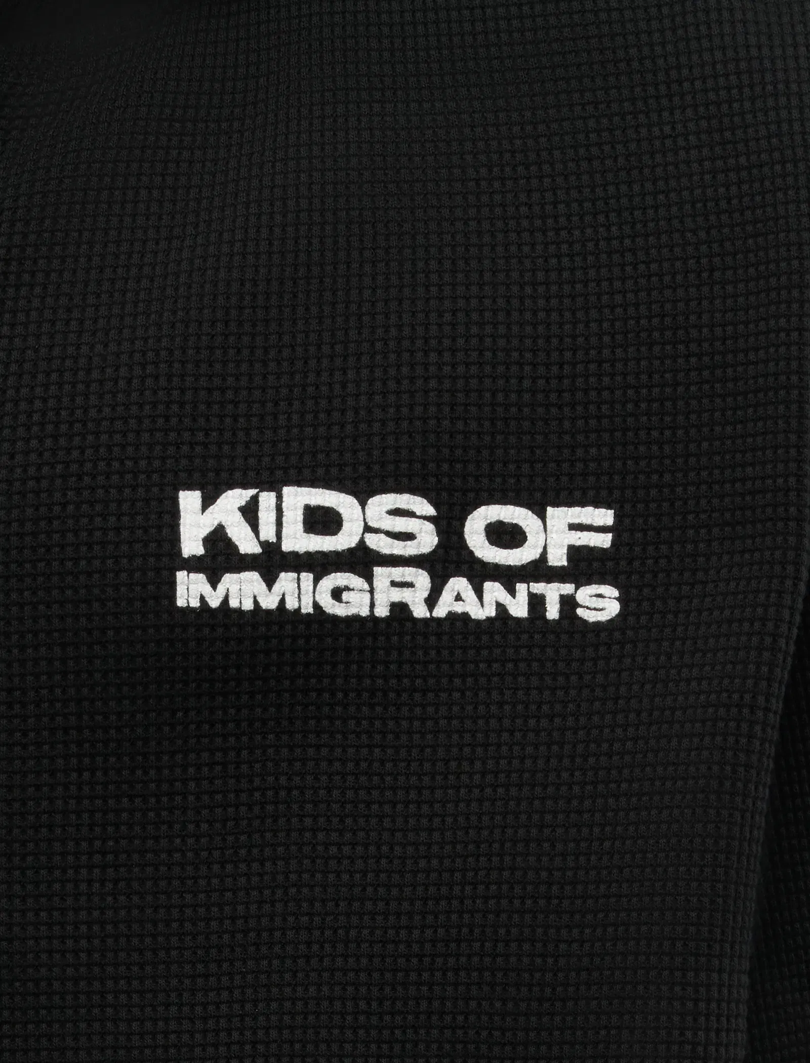 KIDS OF IMMIGRANTS BUILT TO LAST 2.0 THERMAL HOODIE