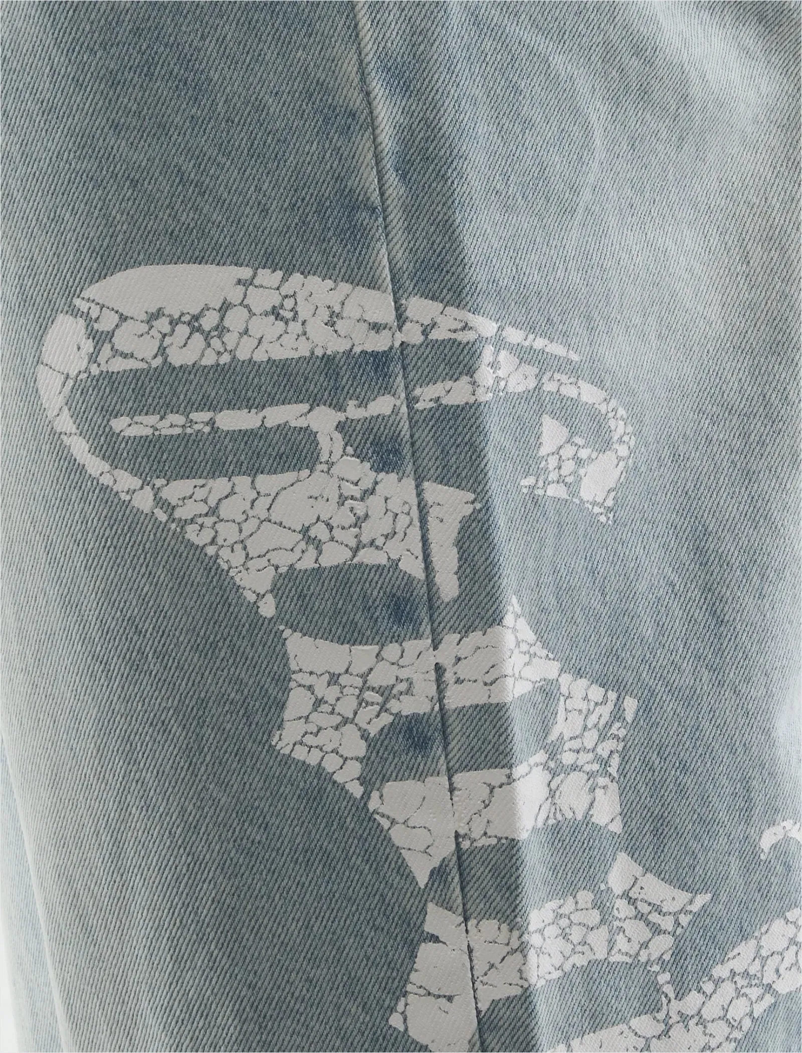 GODSPEED NEW YORK OG LOGO FLARED DENIM JEANS