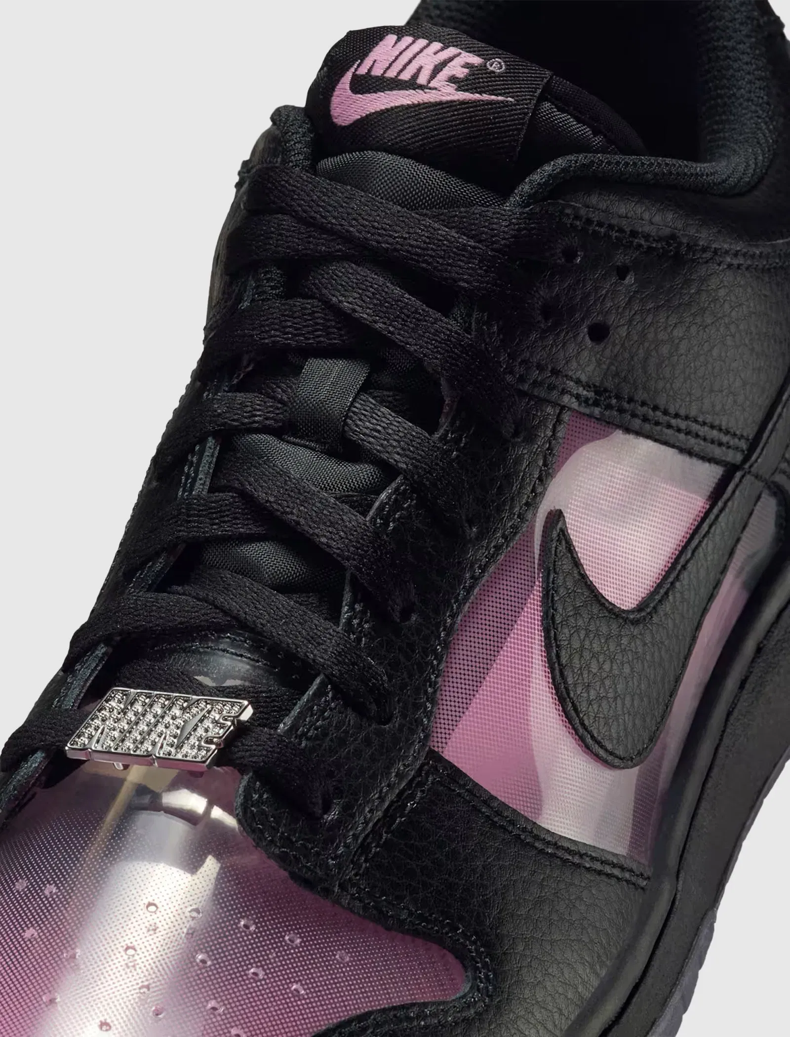 Nike DUNK LOW RETRO PRM "PINK RISE/ BLACK"