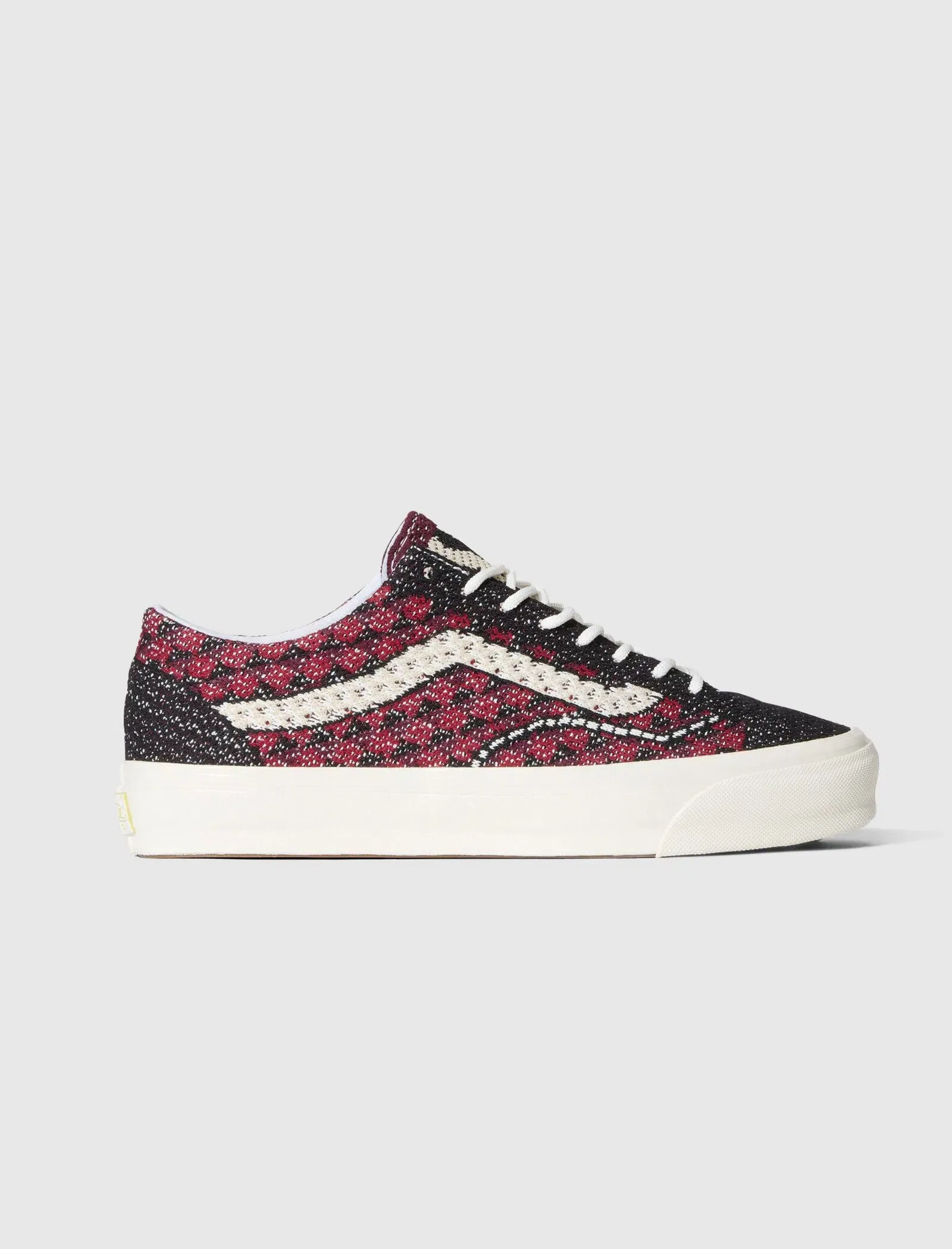 Vans OLD SKOOL 36 EK "GEO CHECK BORDEAUX"