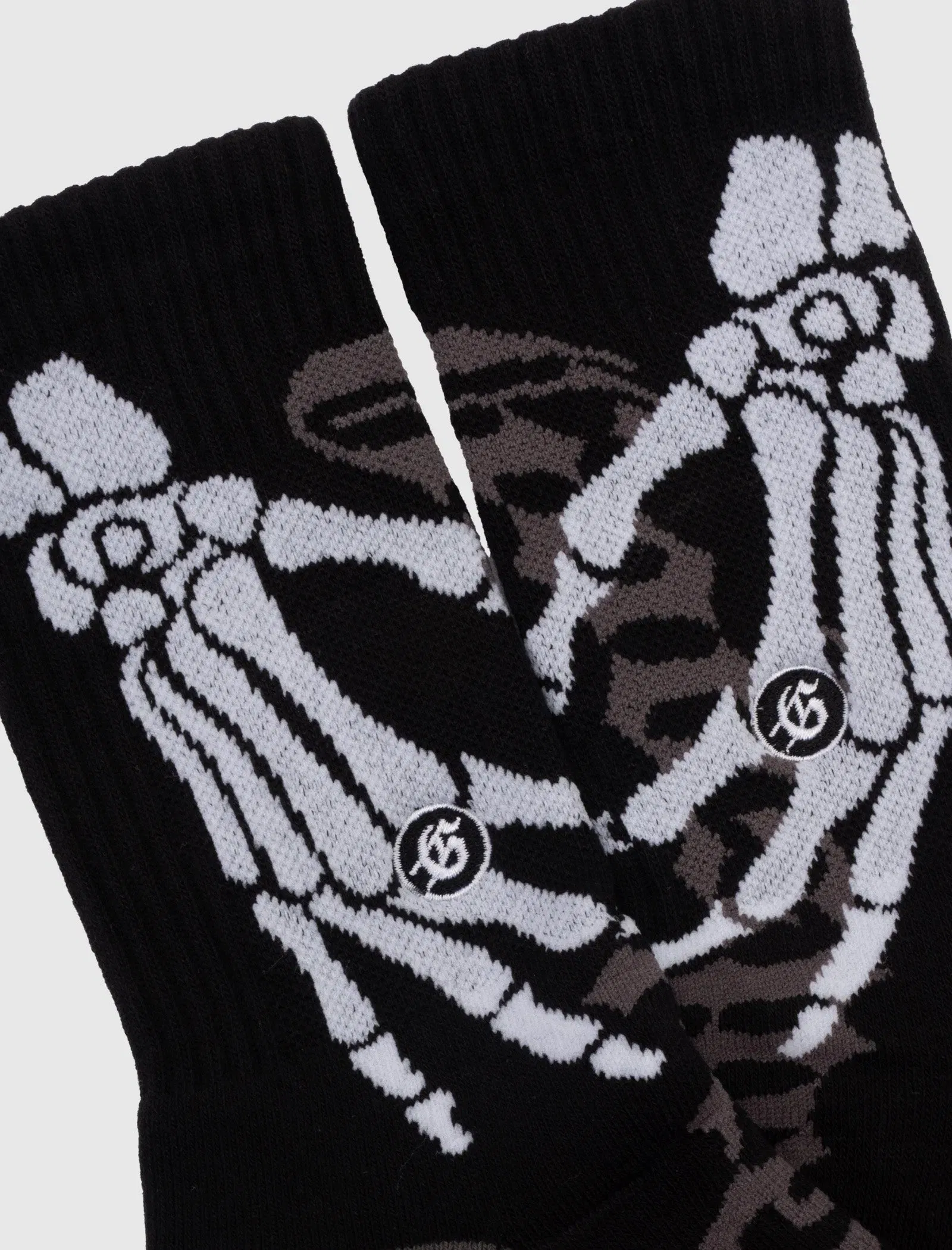 GODSPEED NEW YORK TEN TOES DOWN SOCK "GRAY"