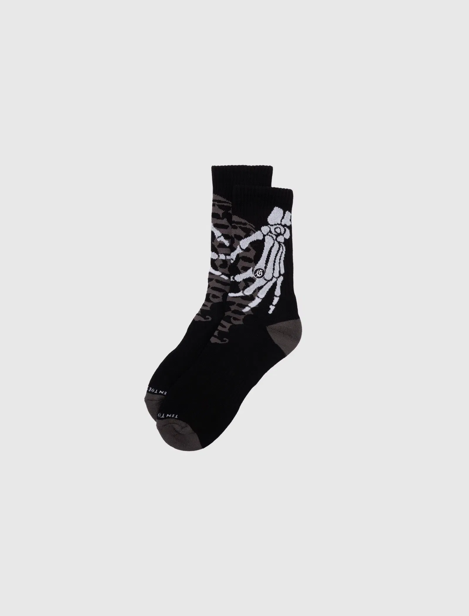 GODSPEED NEW YORK TEN TOES DOWN SOCK "GRAY"
