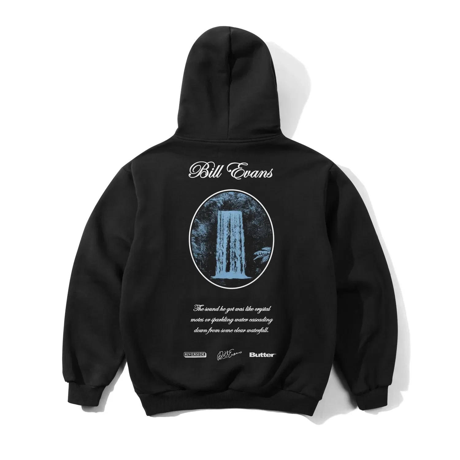 Butter Goods Crystal Notes Pullover Hood 'Black'