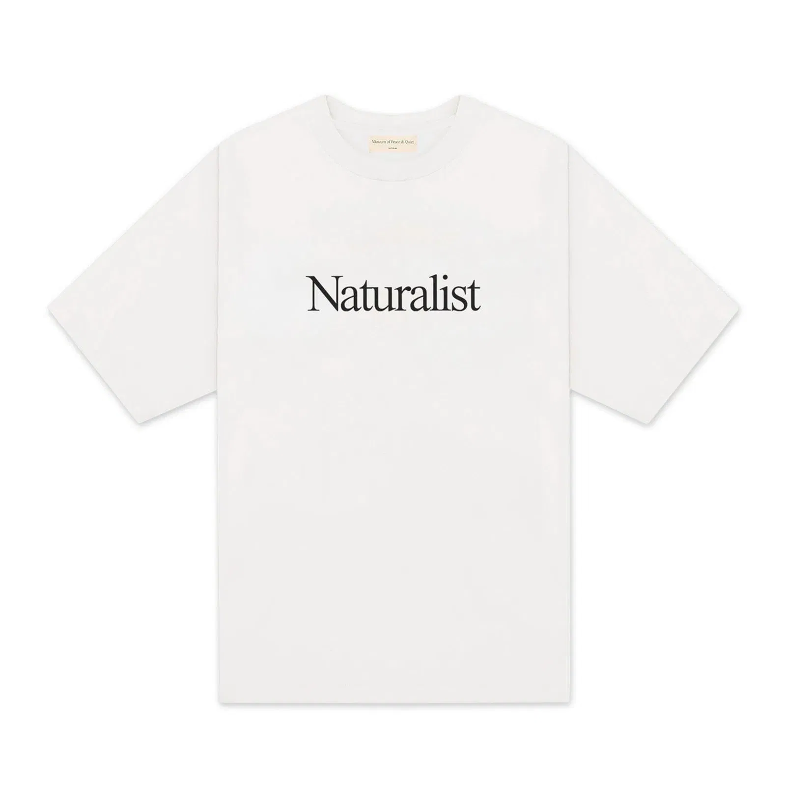 Museum Of Peace And Quiet Naturalist T-Shirt 'White'