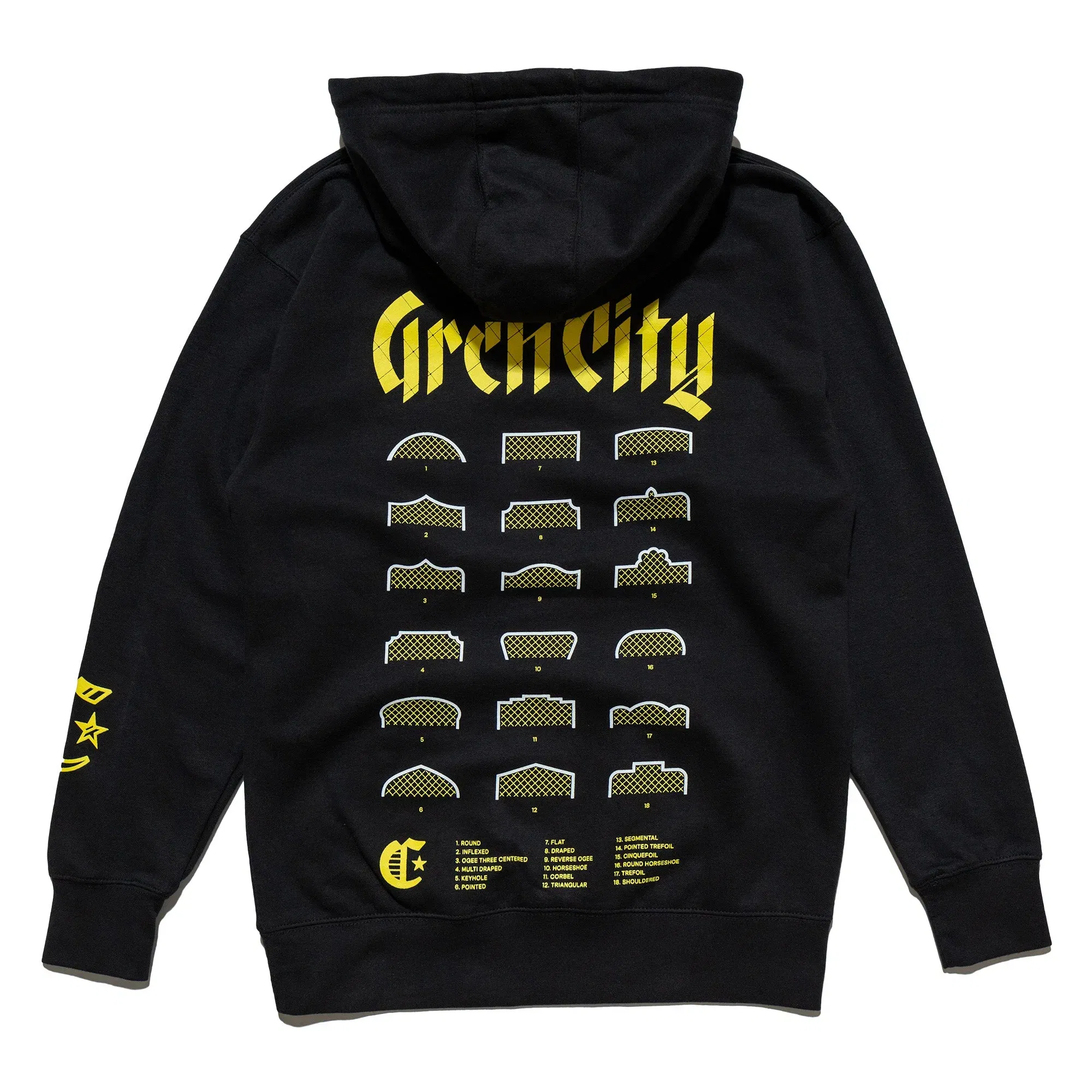 Mitchell & Ness MLS ASG Arch City Branded Hoodie All Star 'Black'