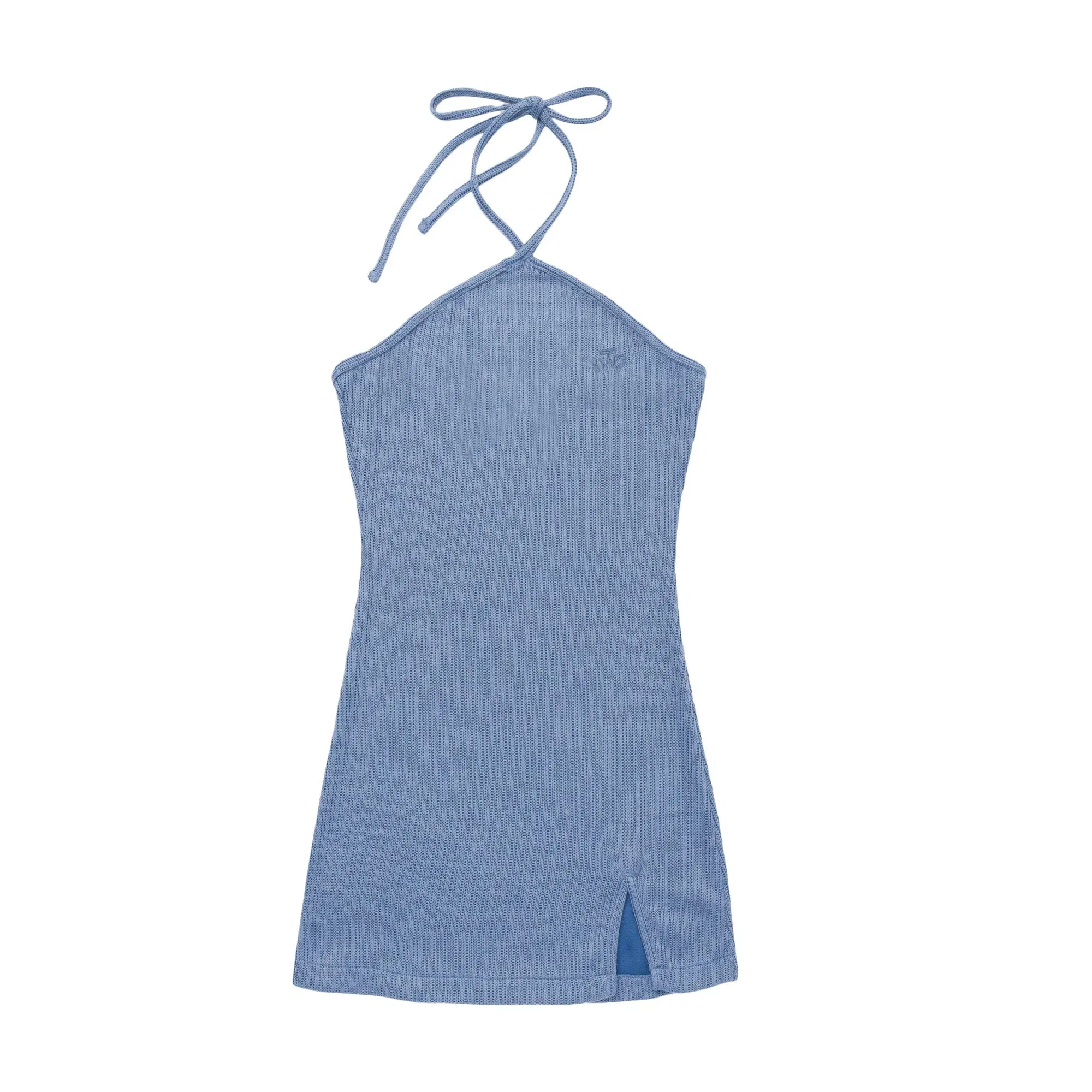 Honor The Gift Women's Honor The Gift 70S Halter Dress 'Blue'