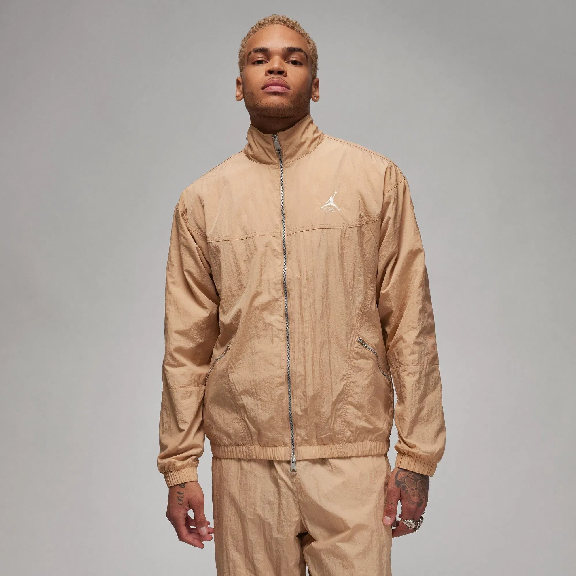 Nike Jordan Essentials Warm-Up Zip Jacket 'Hemp'