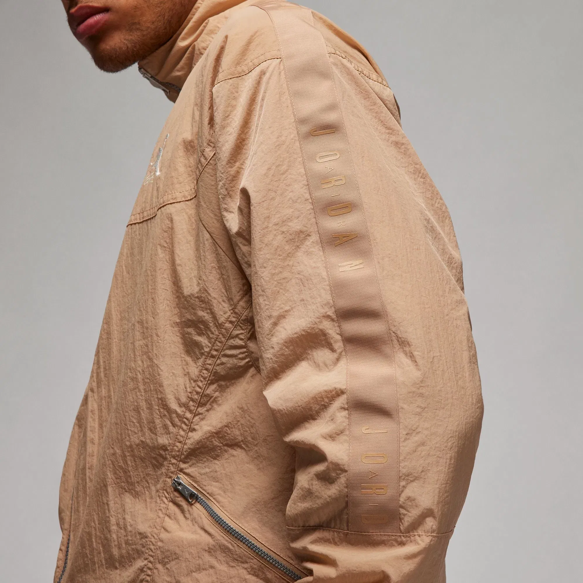 Nike Jordan Essentials Warm-Up Zip Jacket 'Hemp'