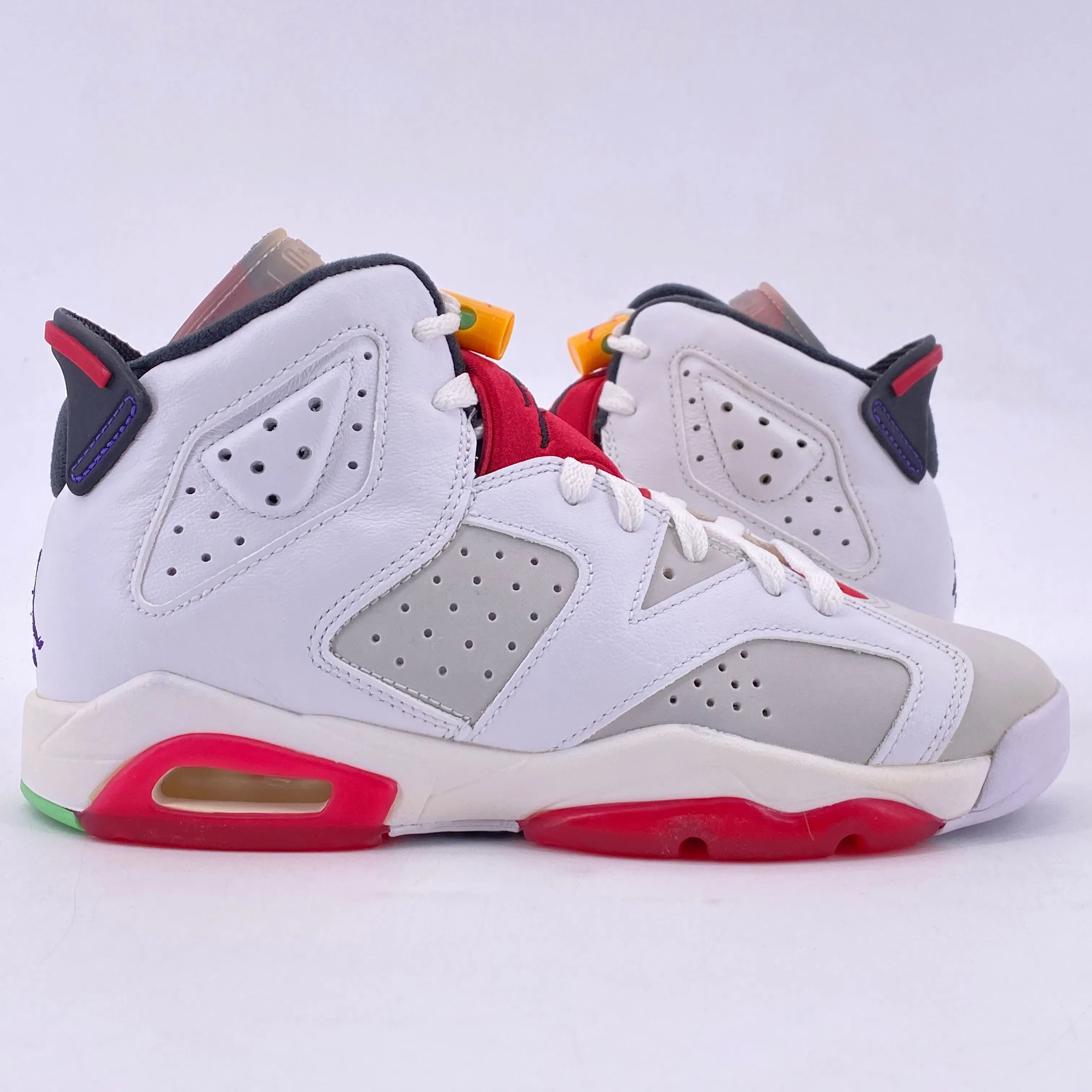 Air Jordan (GS) 6 Retro "Hare" 2020 New Size 5Y
