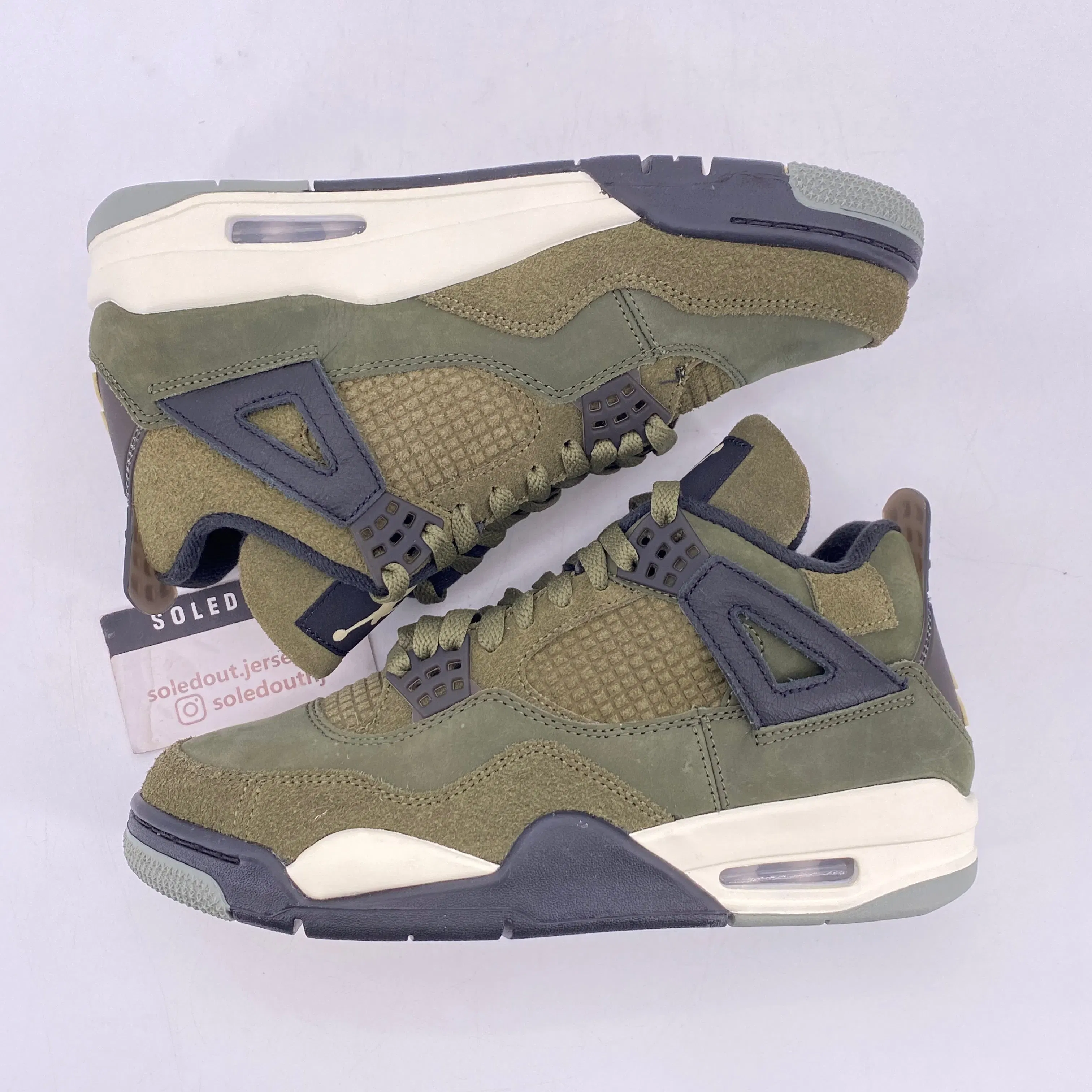 Air Jordan 4 Retro "Medium Olive" 2023 New Size 7