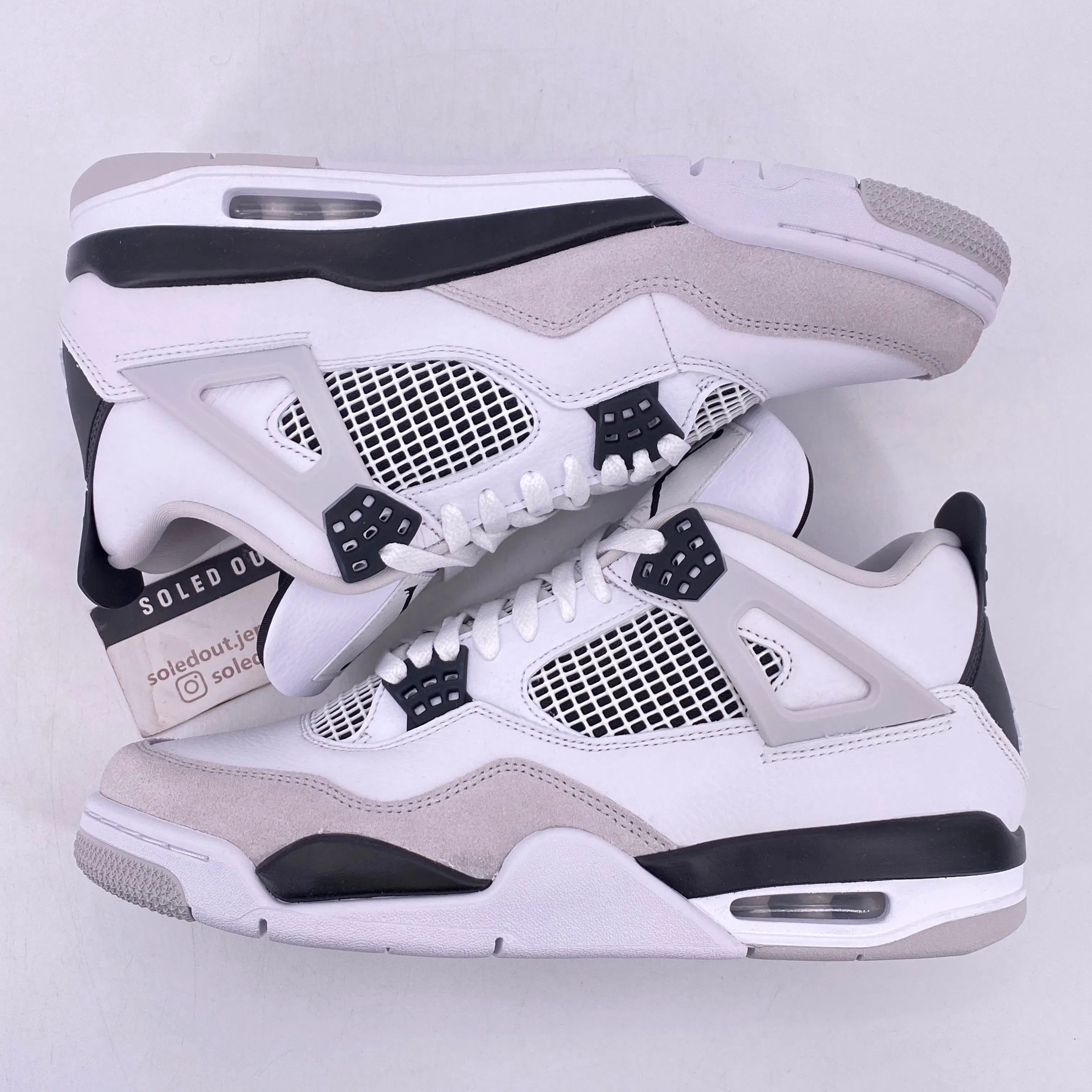 Air Jordan 4 Retro "Military Black" 2022 New Size 11