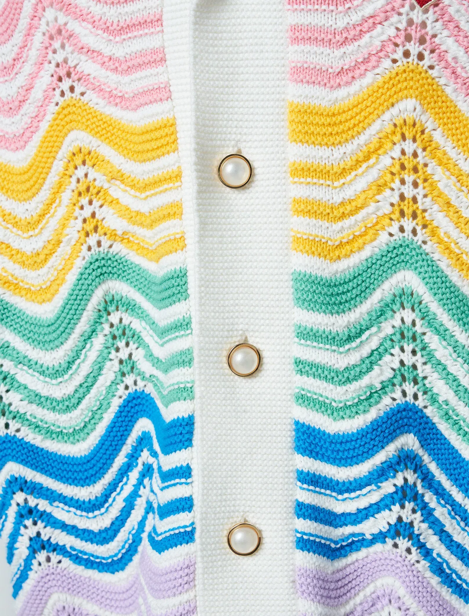Casablanca WAVE KNIT SHIRT