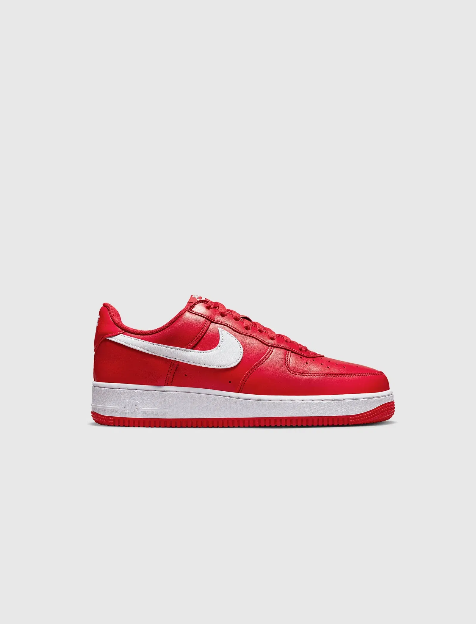 Nike AIR FORCE 1 LOW RETRO COLOR OF THE MONTH "UNIVERSITY RED/WHITE"