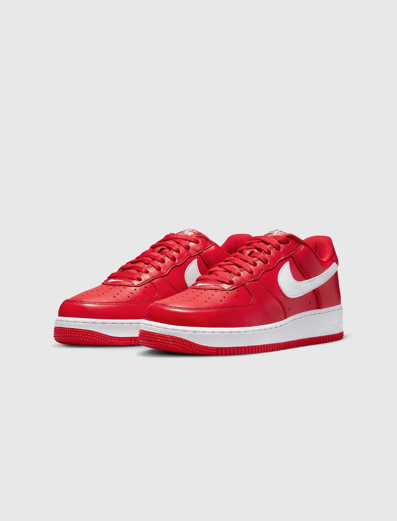 Nike AIR FORCE 1 LOW RETRO COLOR OF THE MONTH "UNIVERSITY RED/WHITE"
