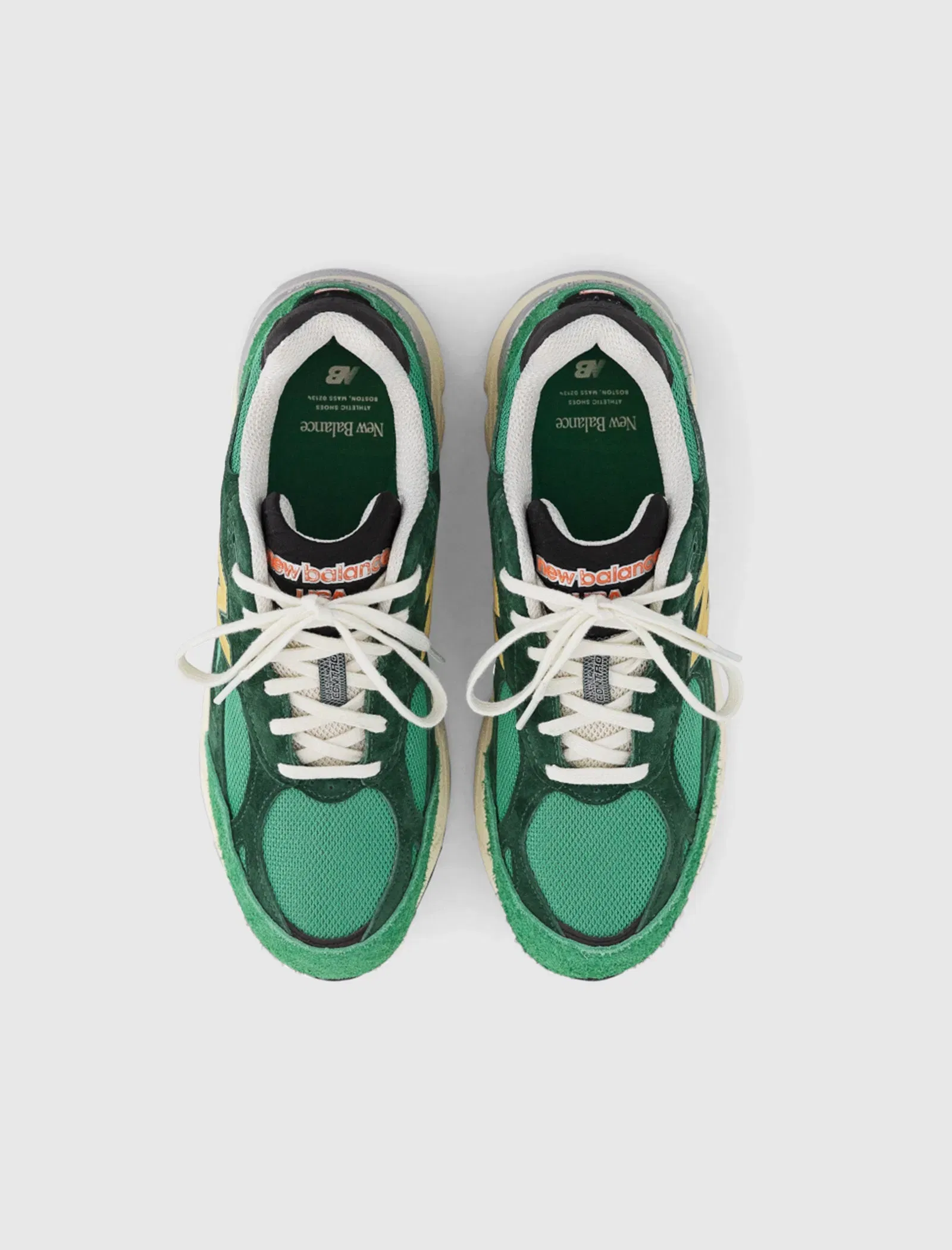 New Balance 990 V3 MADE IN USA "GREEN/ YELLOW"