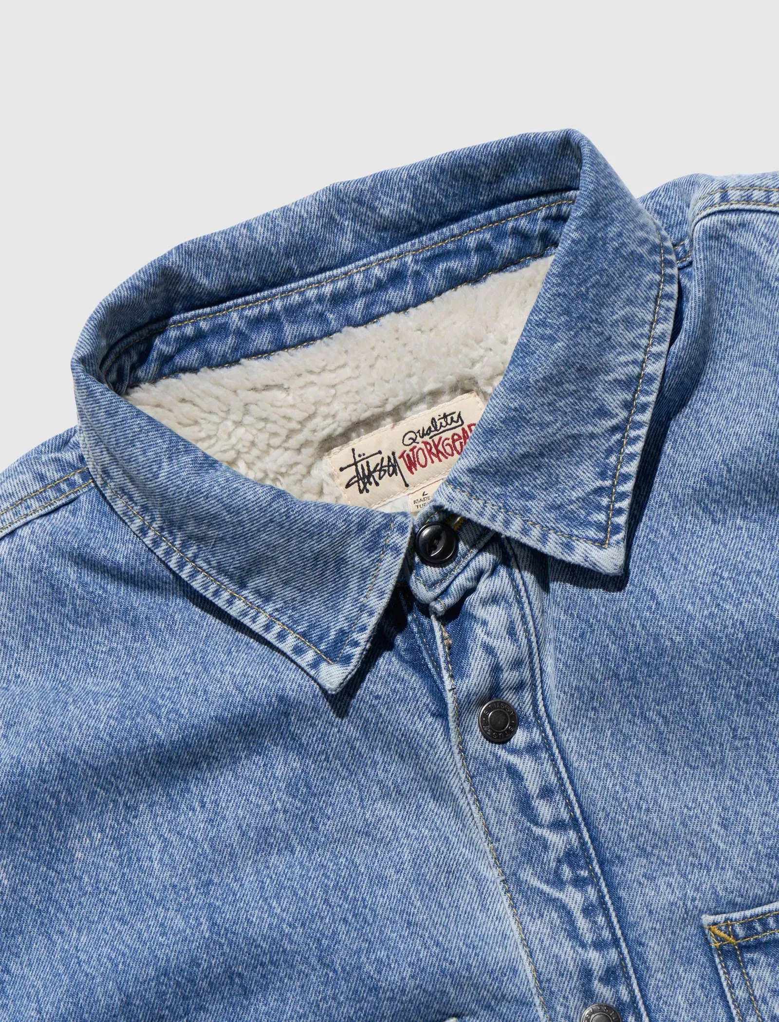 Stussy SHERPA DENIM SHIRT