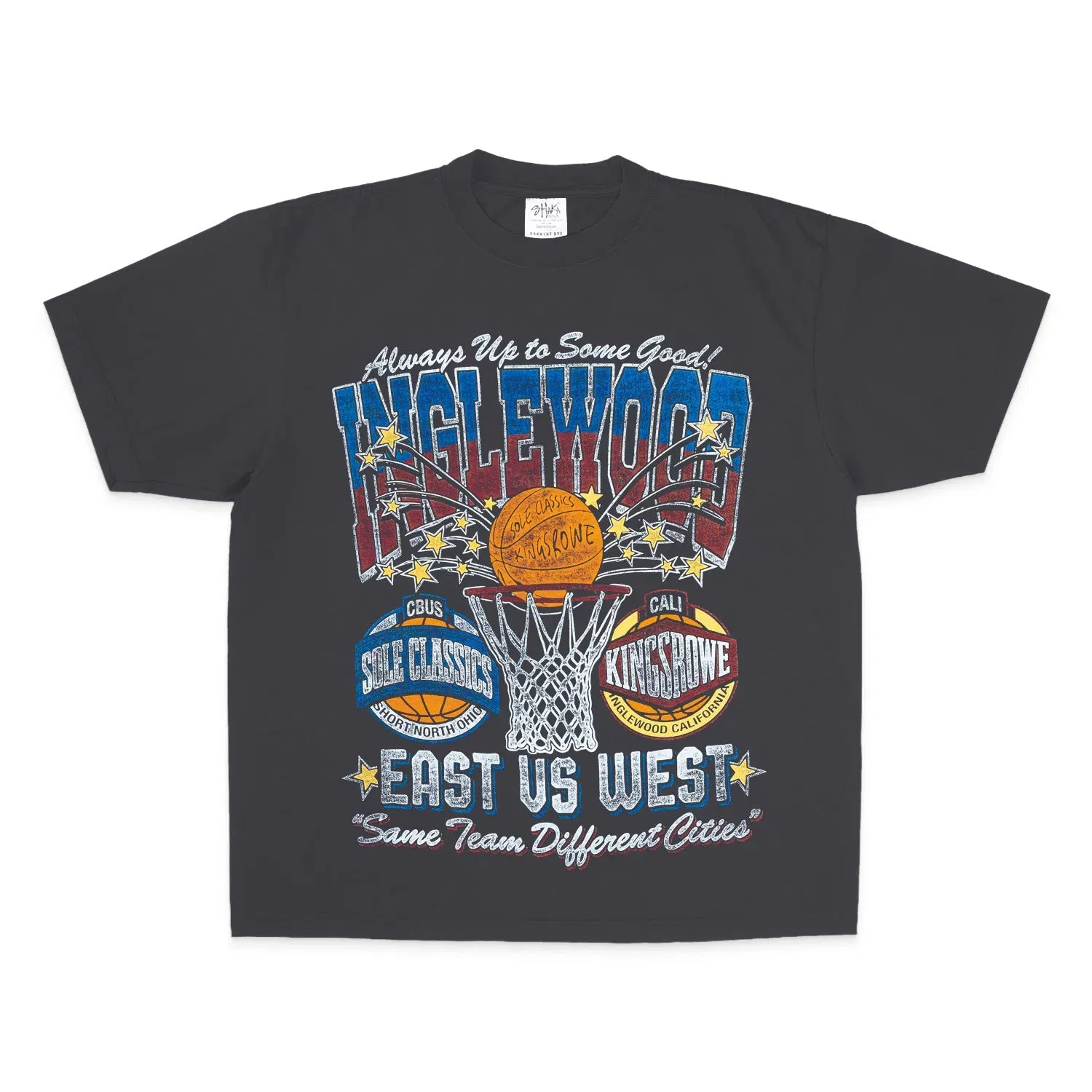 Kingsrowe vs Sole Classics T-Shirt 'Washed Black'