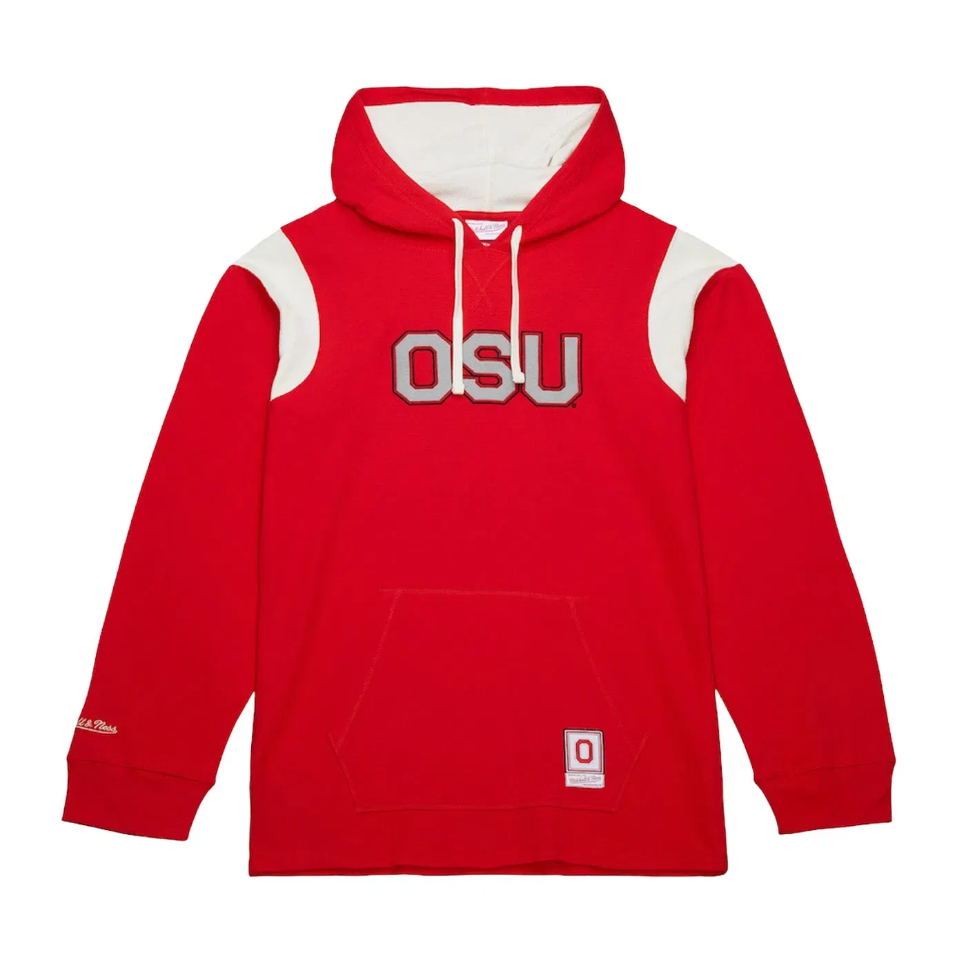 Mitchell & Ness NCAA Thermal Lightweight Hoodie 'Red'