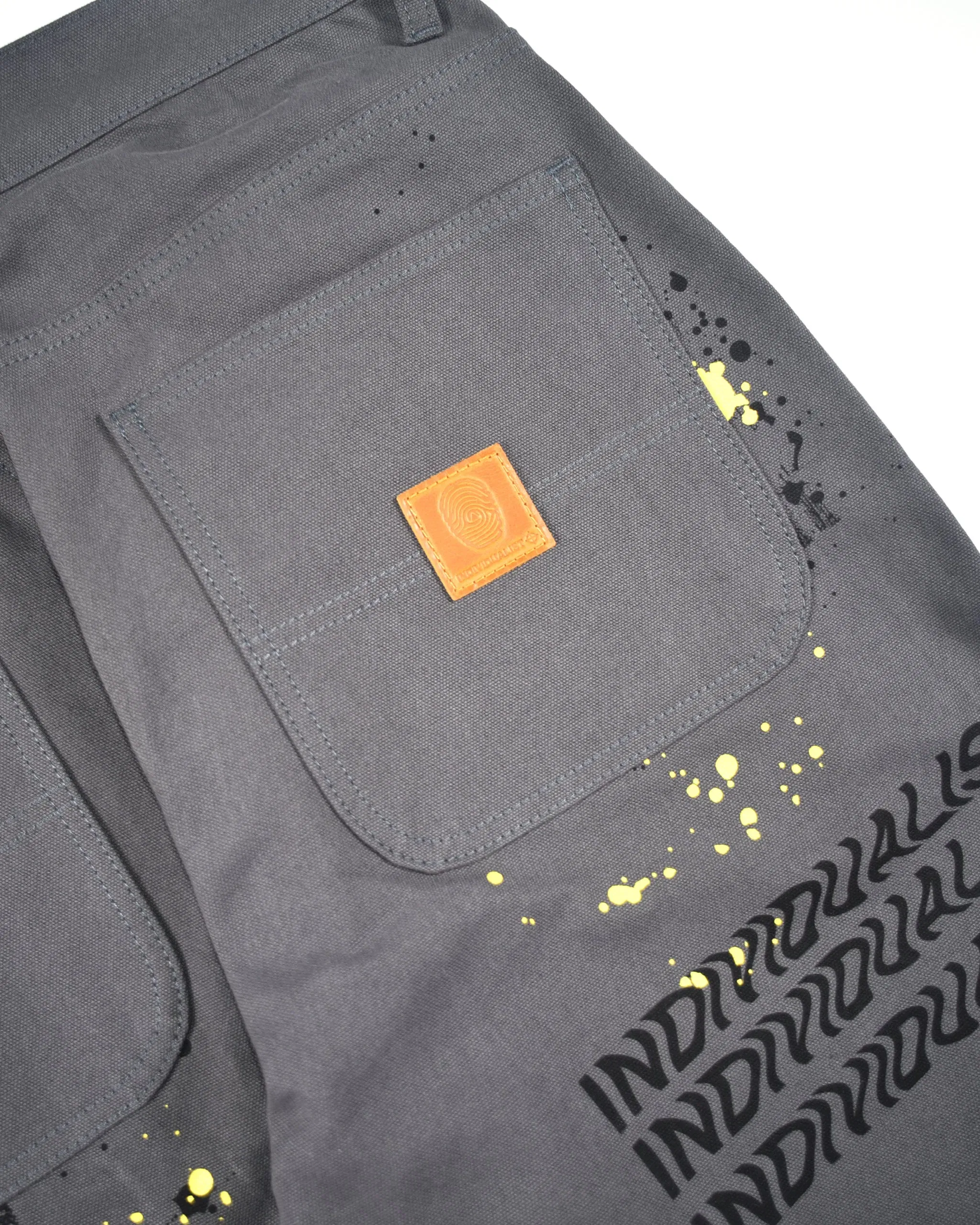 INDVLST LAB Indvlst Test Print Carpenter Pant 'Charcoal'