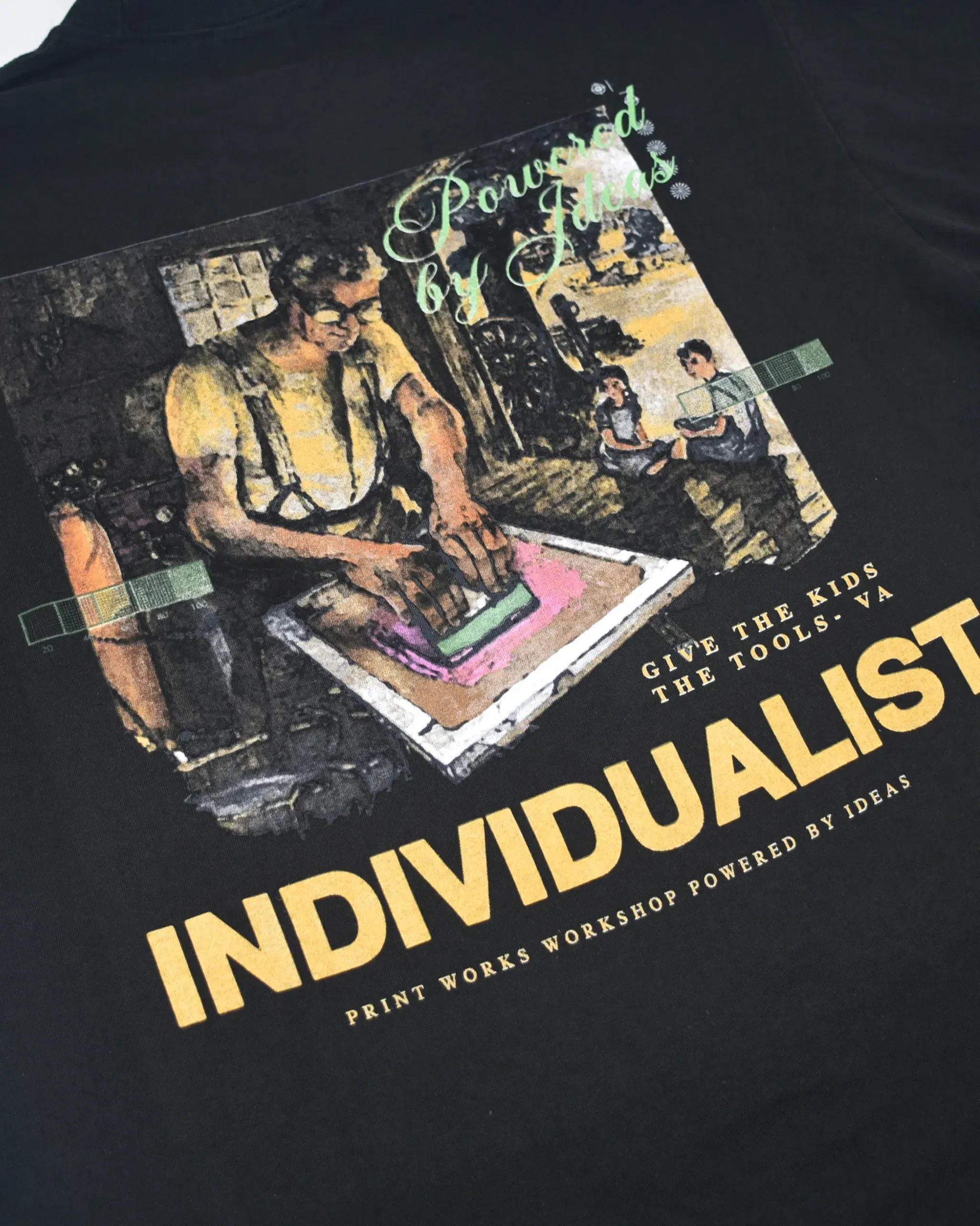 Indvlst Lab Tools SS Tee 'Black'