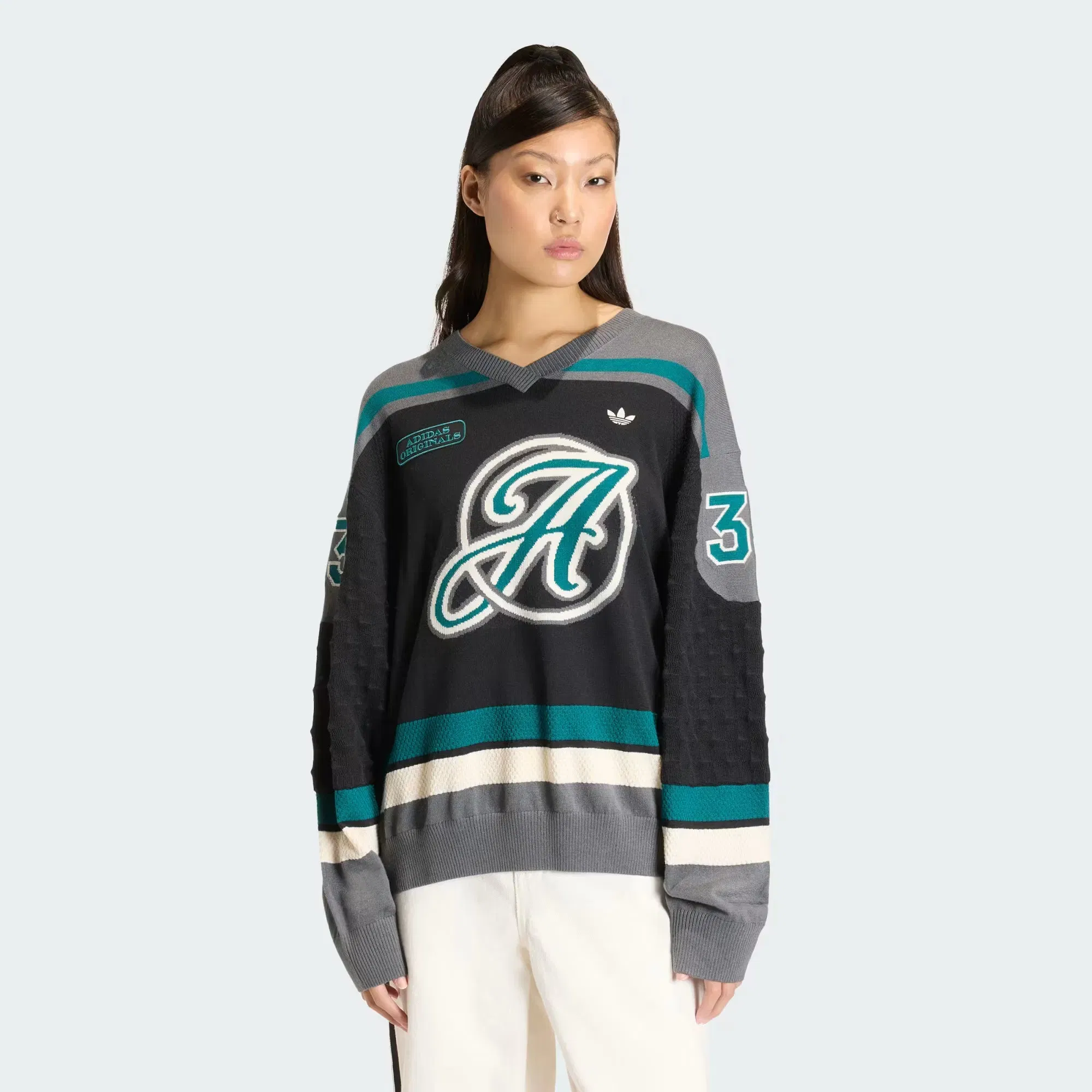 adidas originals OS Sports Jersey 'Black'