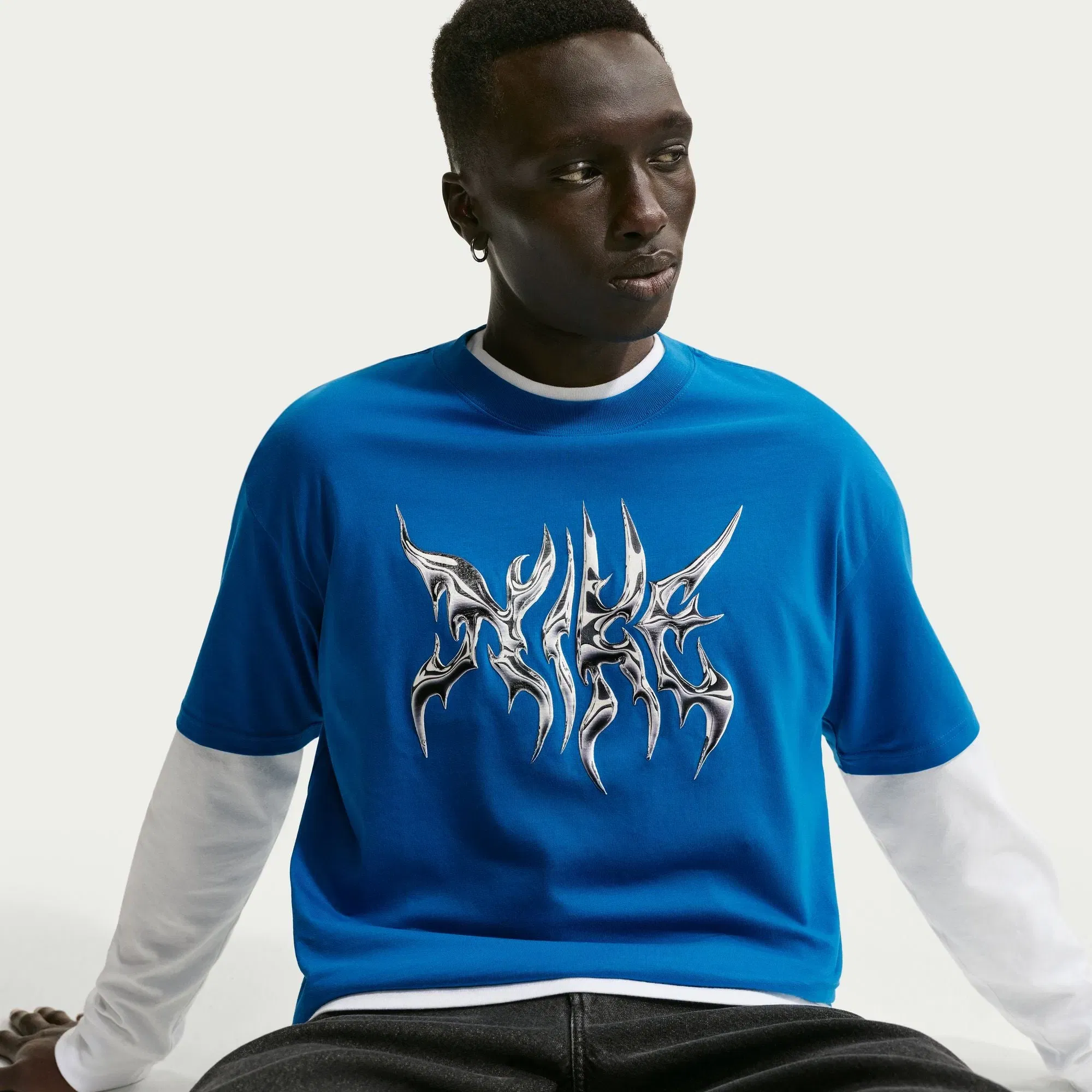 Nike Sportswear T-Shirt 'Blue'