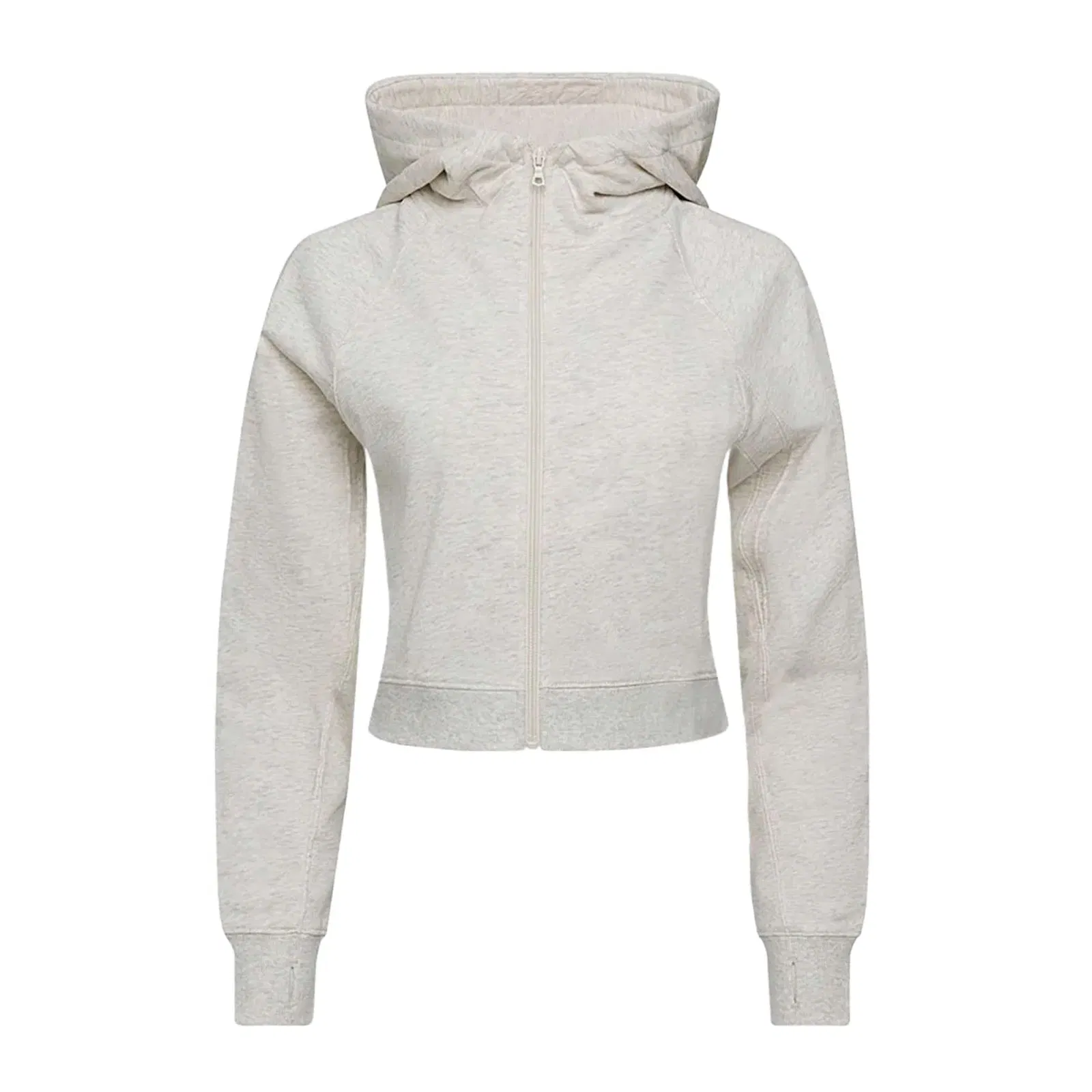 Kuwalla Tee Nora Zip Hoodie 'Heather Grey'