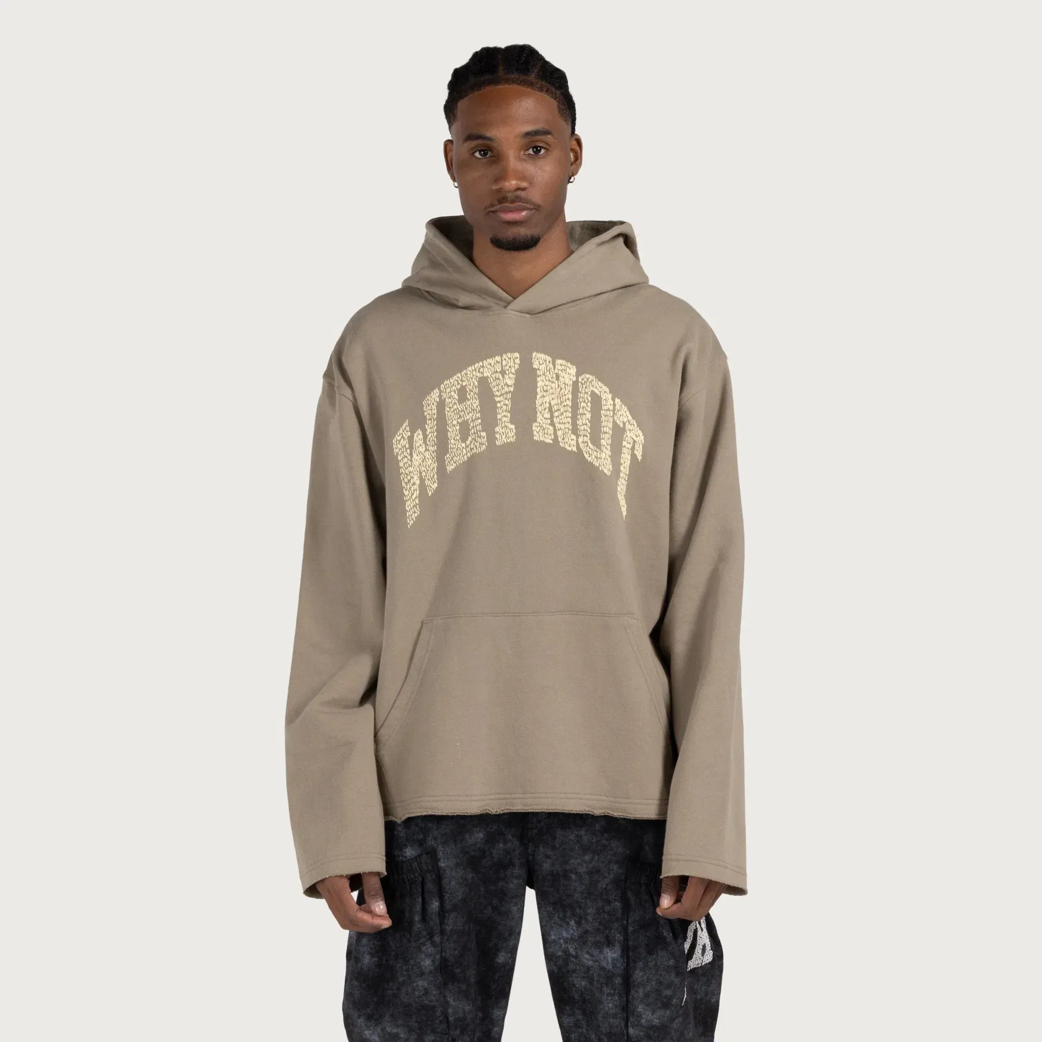 Honor The Gift 'Why Not' Hoodie 'Taupe'
