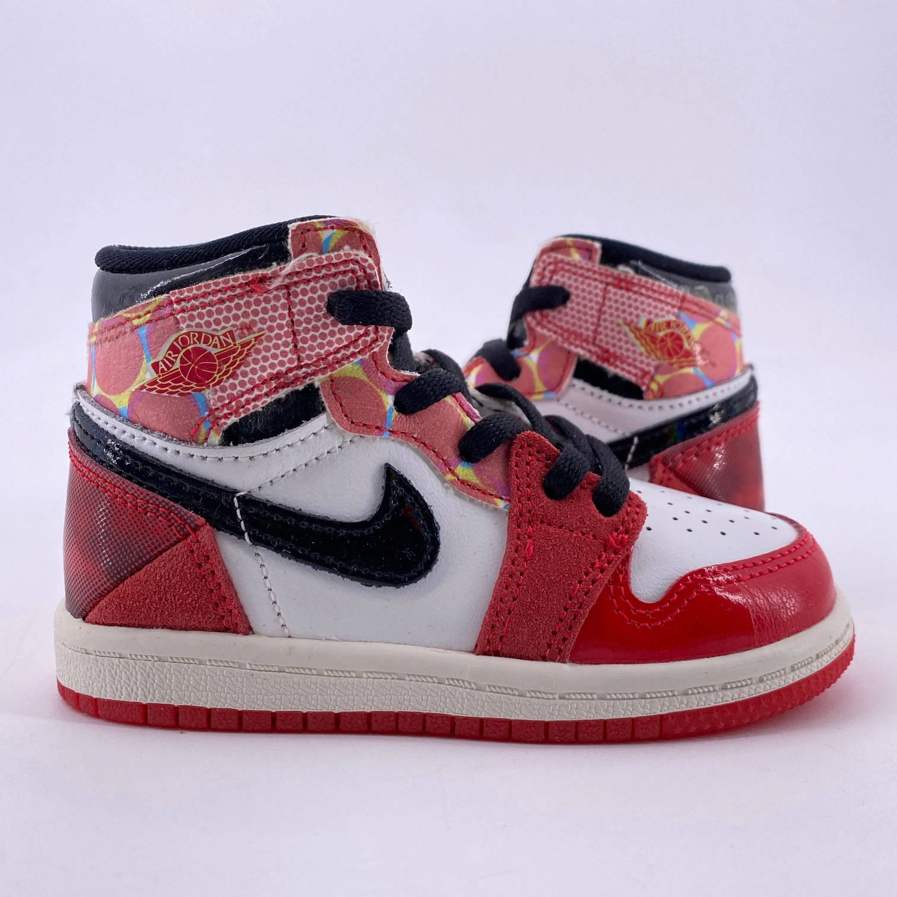 Air Jordan (TD) 1 Retro High OG "Spider-Verse" 2023 New Size 7C