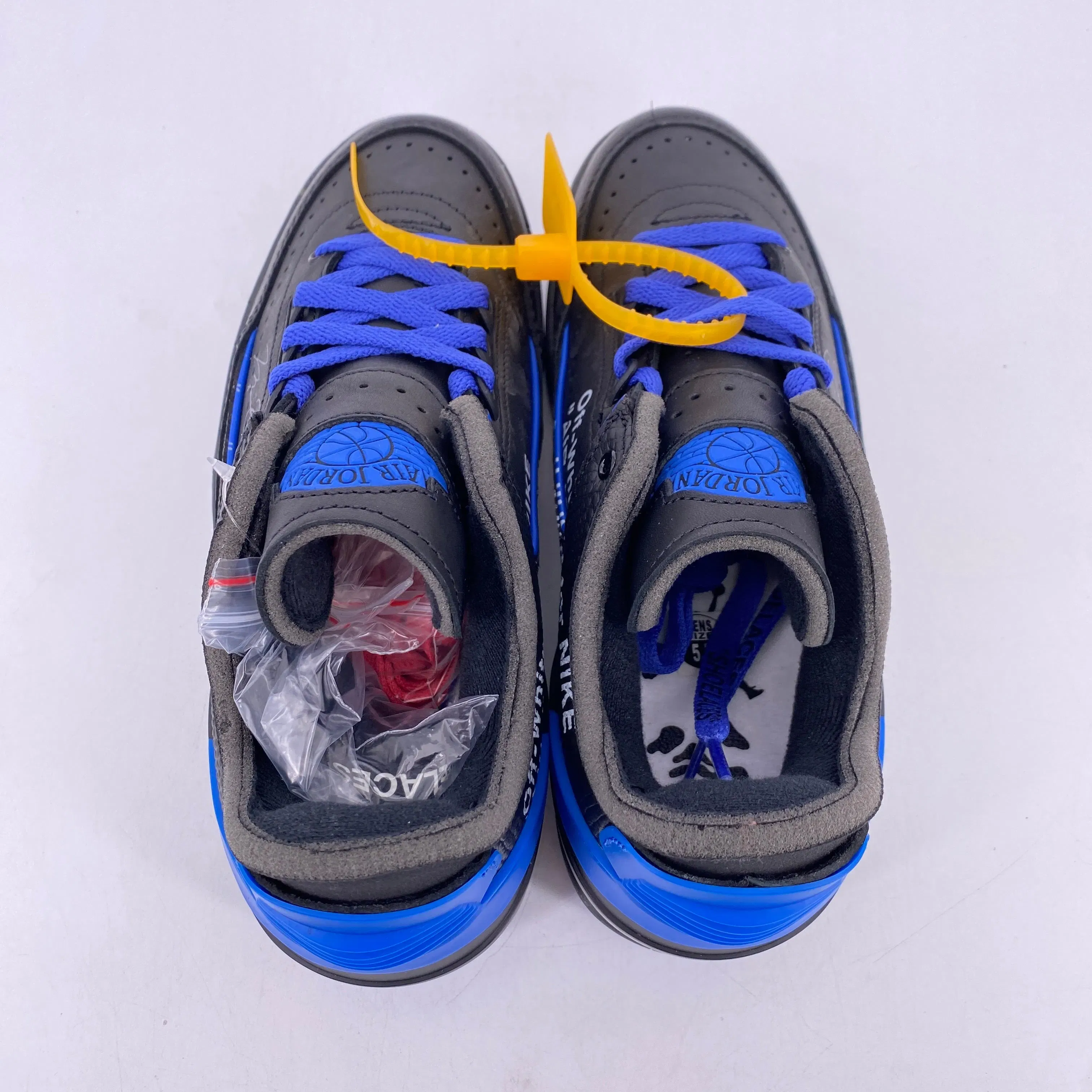 Air Jordan 2 Retro Low "Ow Black Blue" 2021 New Size 5.5