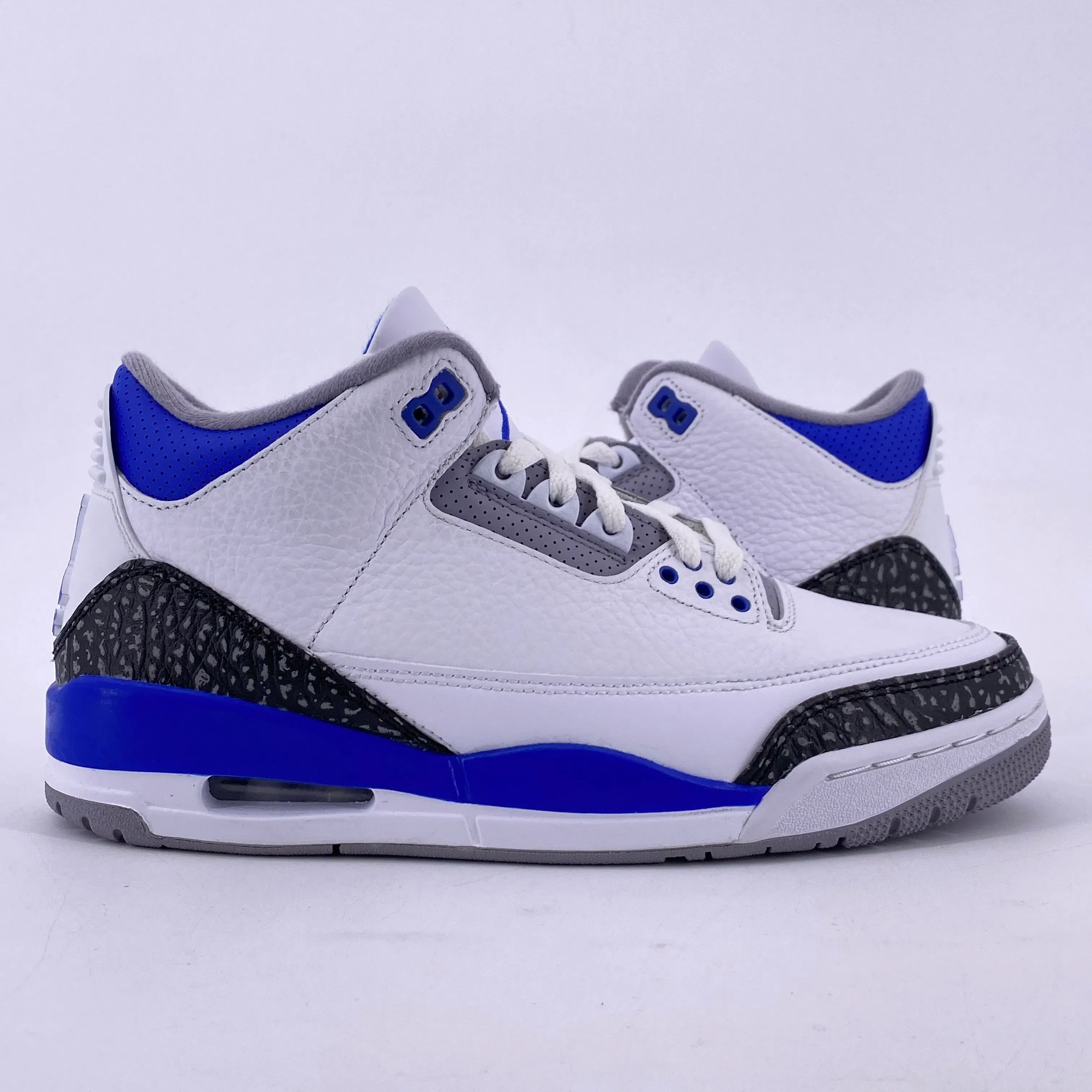 Air Jordan 3 Retro "Racer Blue" 2021 New Size 7.5